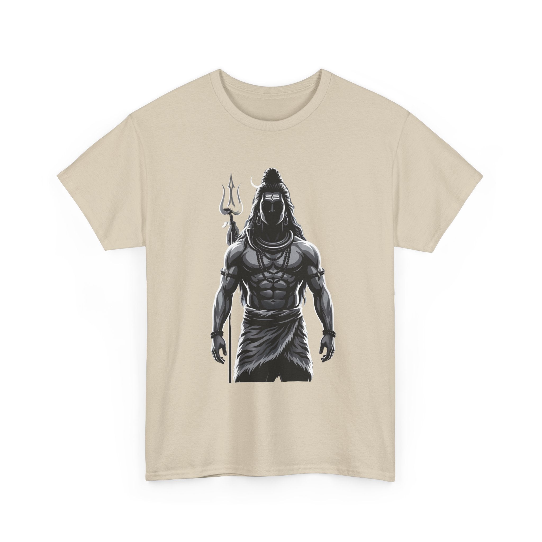 Bholenath Front Print T-Shirt | Om Namah Shivaya Mahadev Shiva Devotional Tee