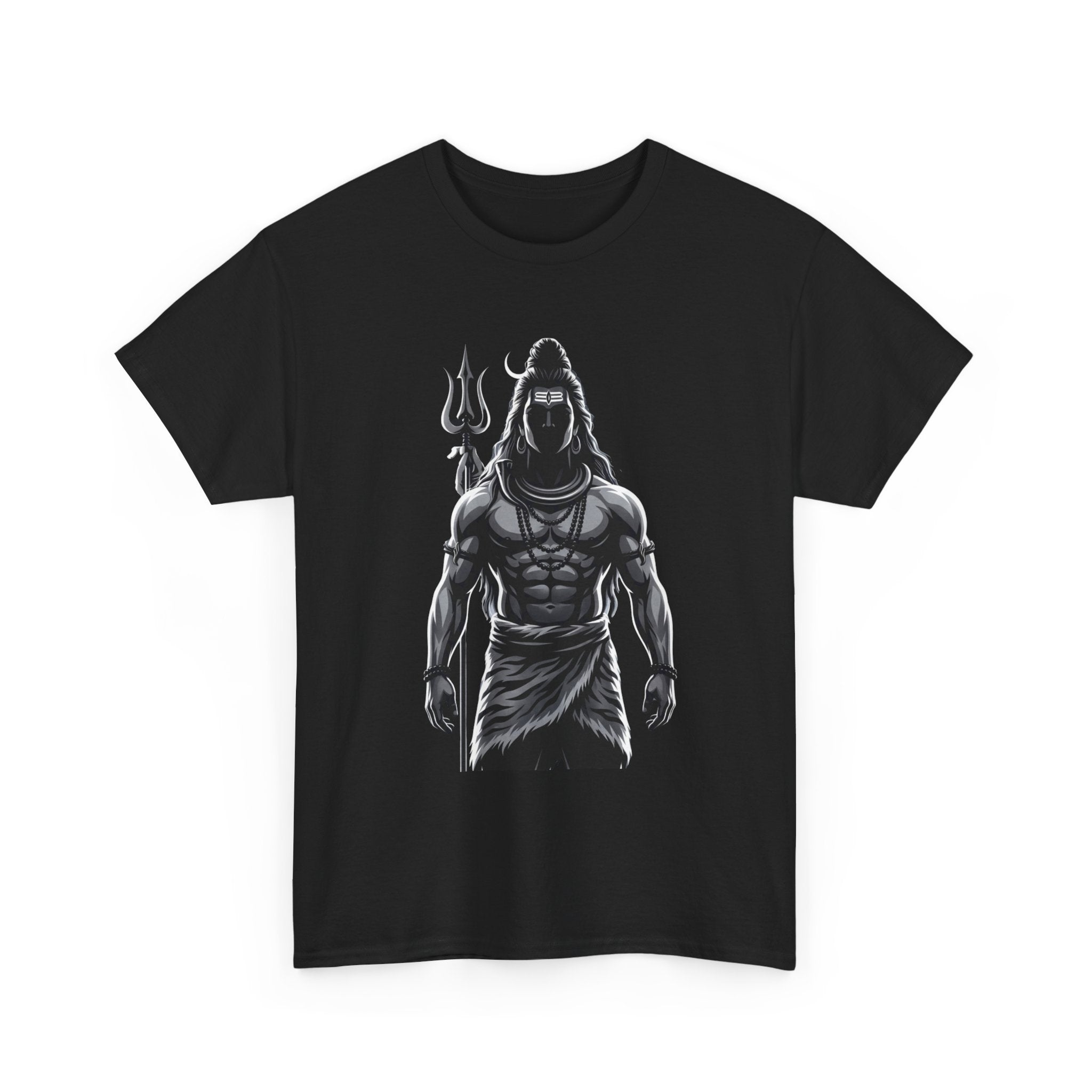 Bholenath Front Print T-Shirt | Om Namah Shivaya Mahadev Shiva Devotional Tee
