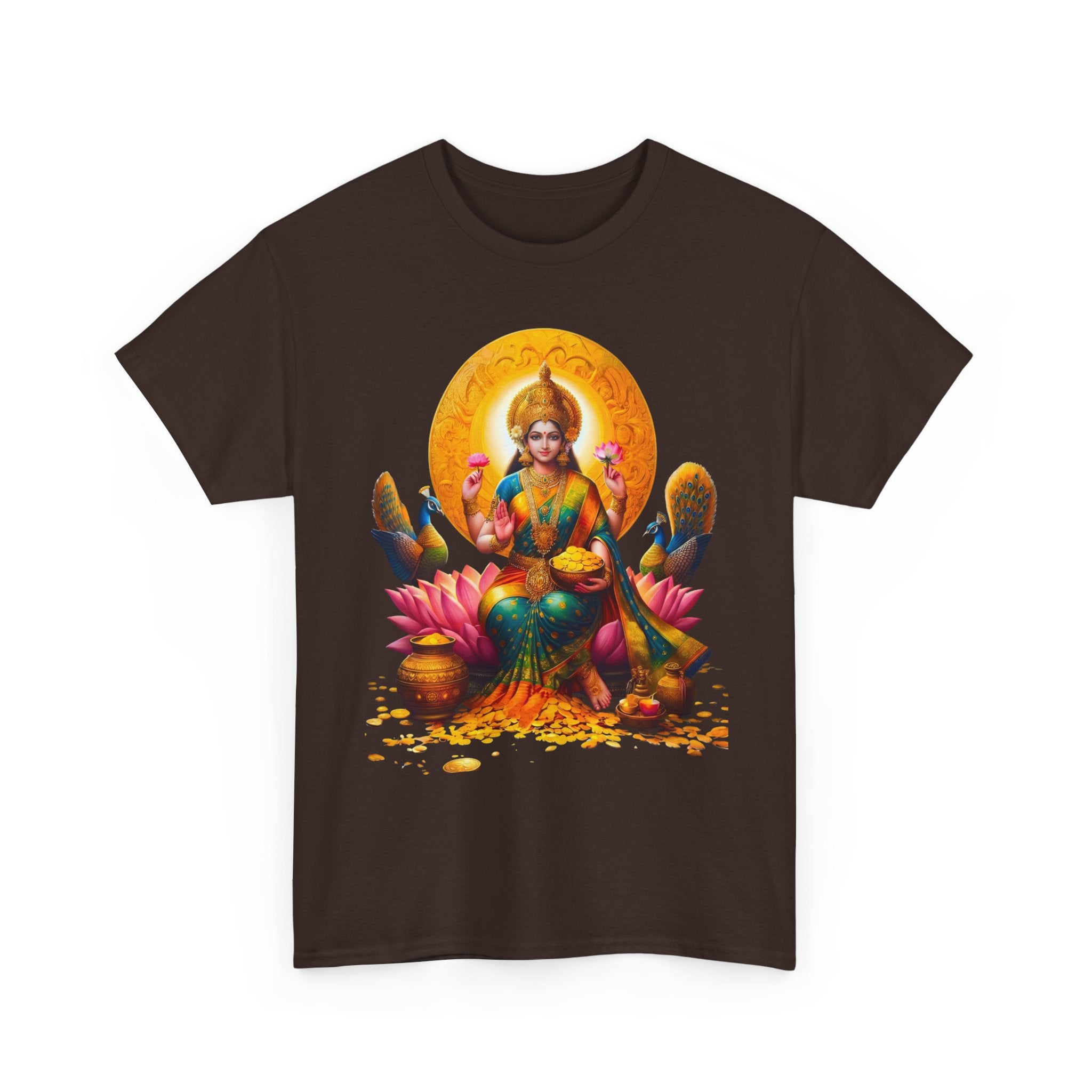 Laxmi Mata T-Shirt – Devotional Goddess Tee (Front Print)