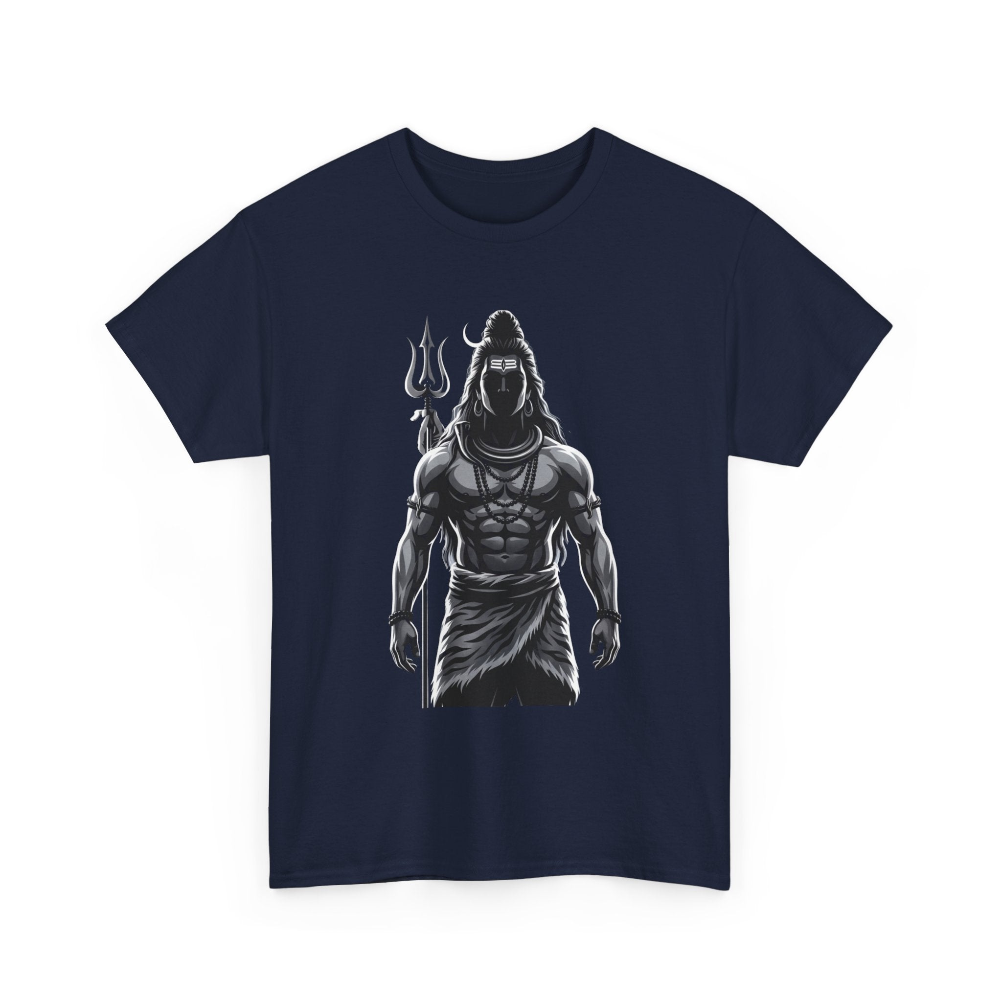 Bholenath Front Print T-Shirt | Om Namah Shivaya Mahadev Shiva Devotional Tee