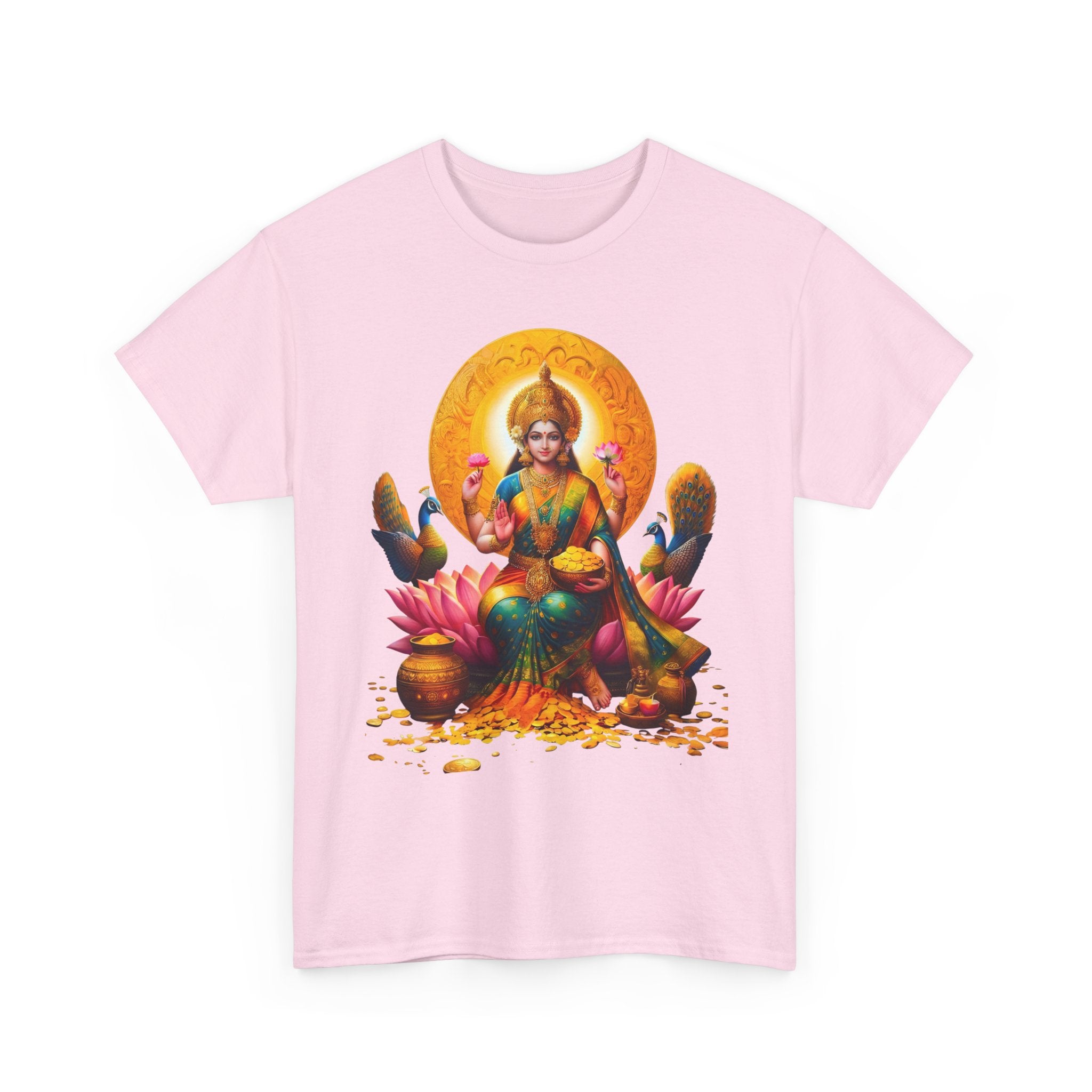 Laxmi Mata T-Shirt – Devotional Goddess Tee (Front Print)