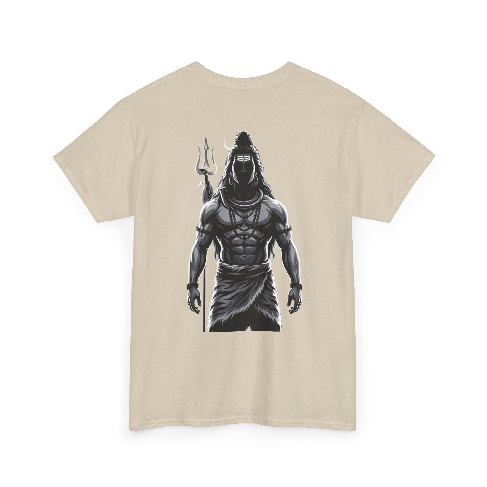 Bholenath Black Print T-Shirt | Om Namah Shivaya Mahadev Shiva Devotional Tee