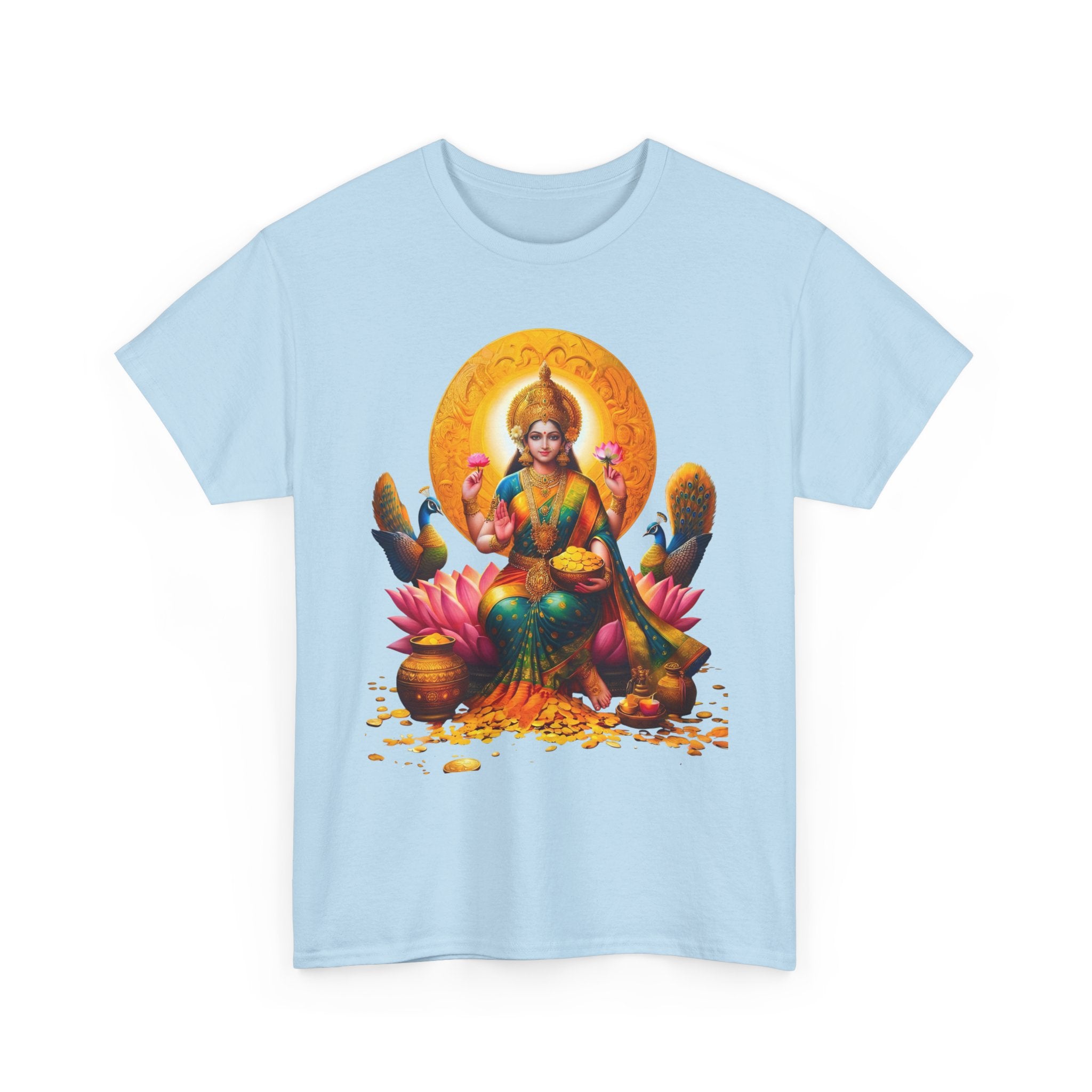 Laxmi Mata T-Shirt – Devotional Goddess Tee (Front Print)