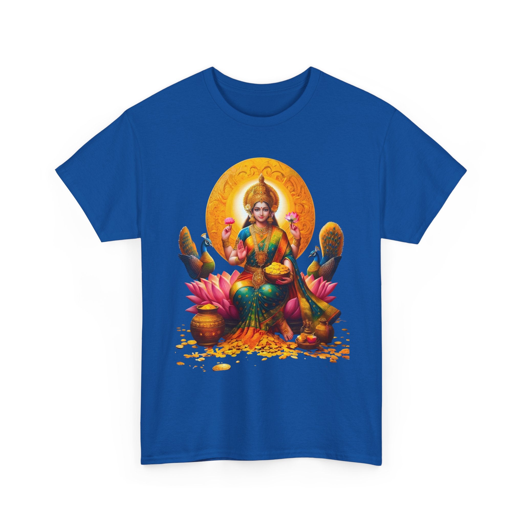 Laxmi Mata T-Shirt – Devotional Goddess Tee (Front Print)