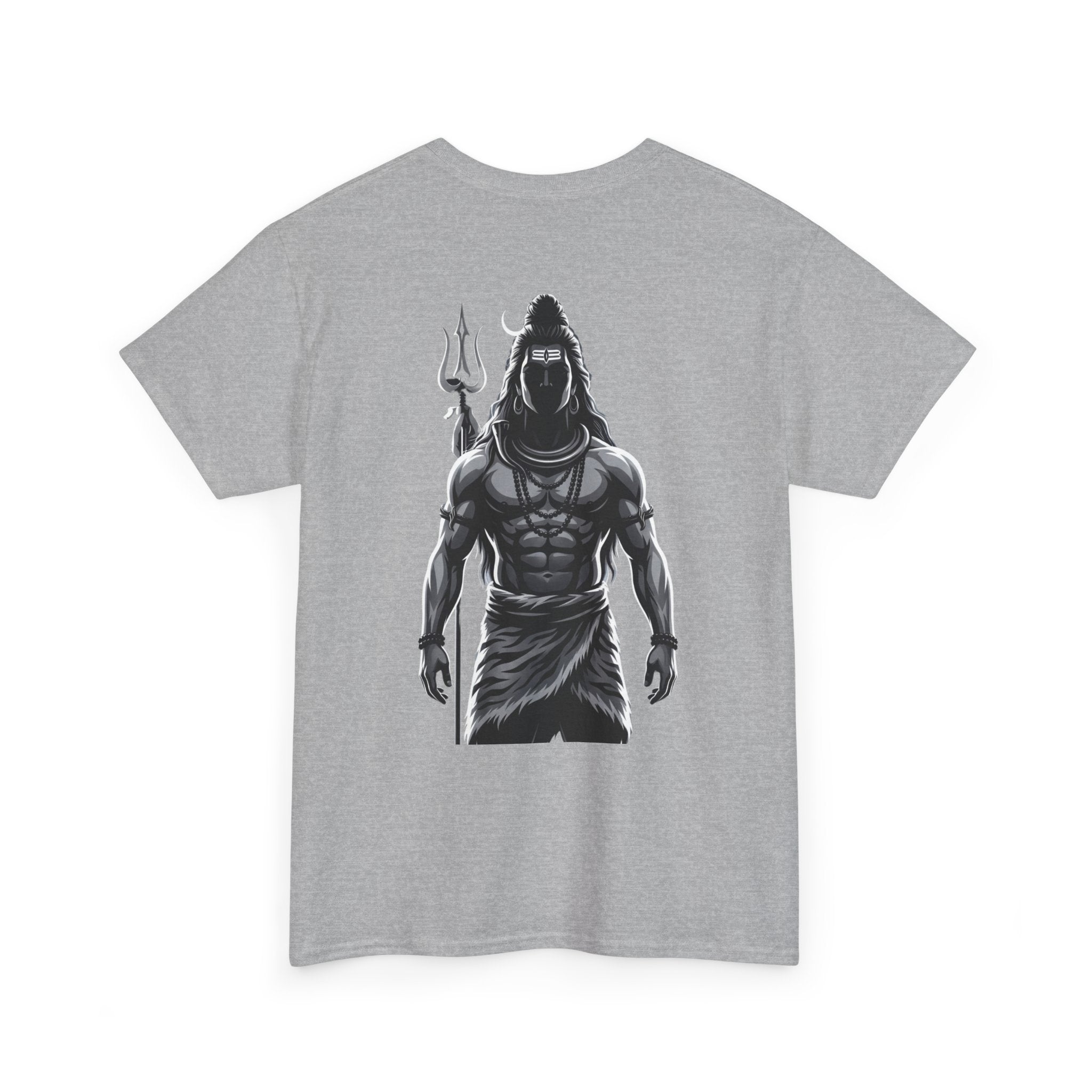 Bholenath Black Print T-Shirt | Om Namah Shivaya Mahadev Shiva Devotional Tee