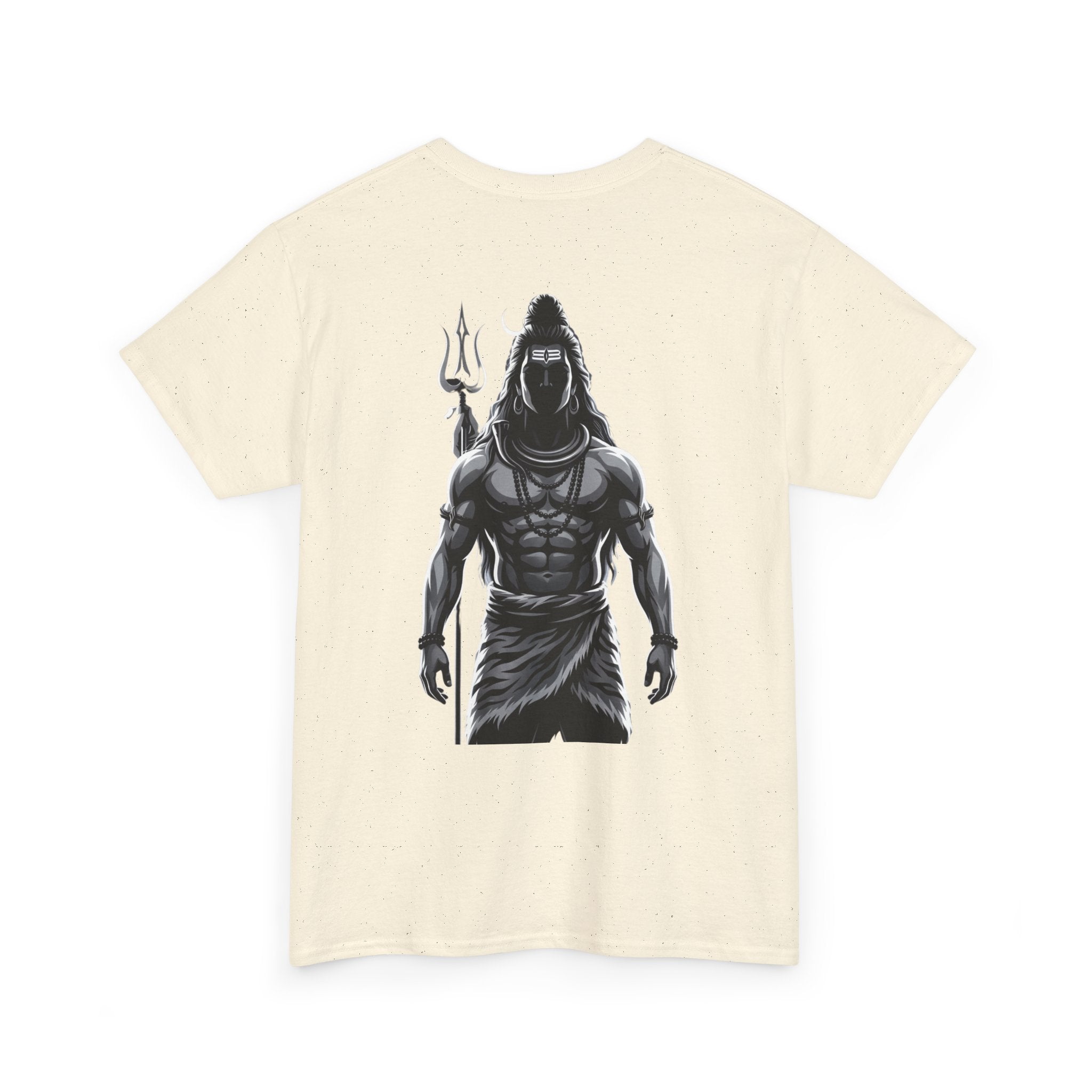 Bholenath Black Print T-Shirt | Om Namah Shivaya Mahadev Shiva Devotional Tee
