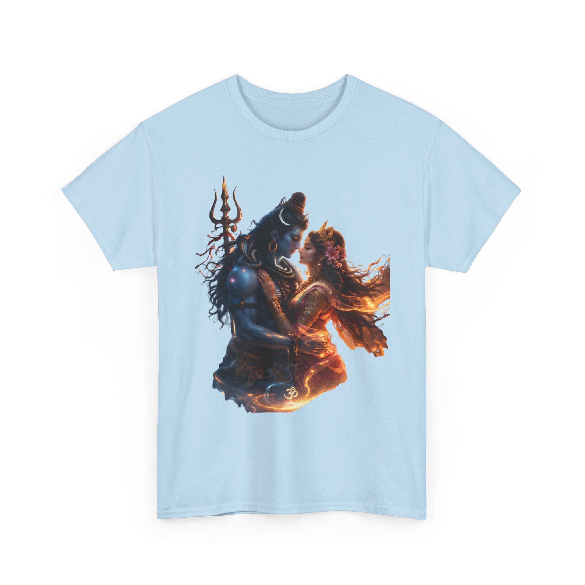 Shiv Parvati T-Shirt – Devotional Mahadev Tee (Front Print)
