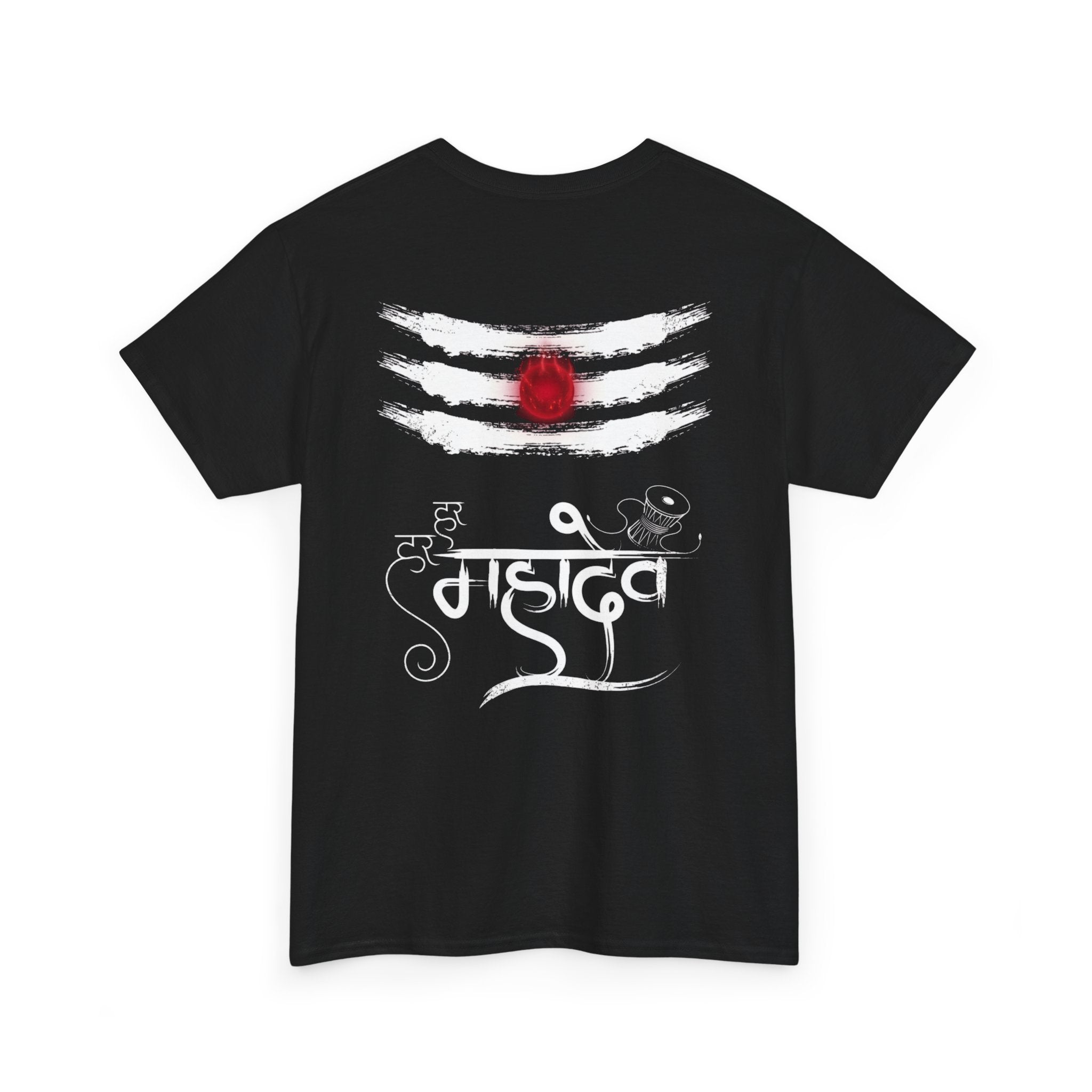 Bholenath T-Shirt – Om Namah Shivaya Devotional Tee (Back Print)
