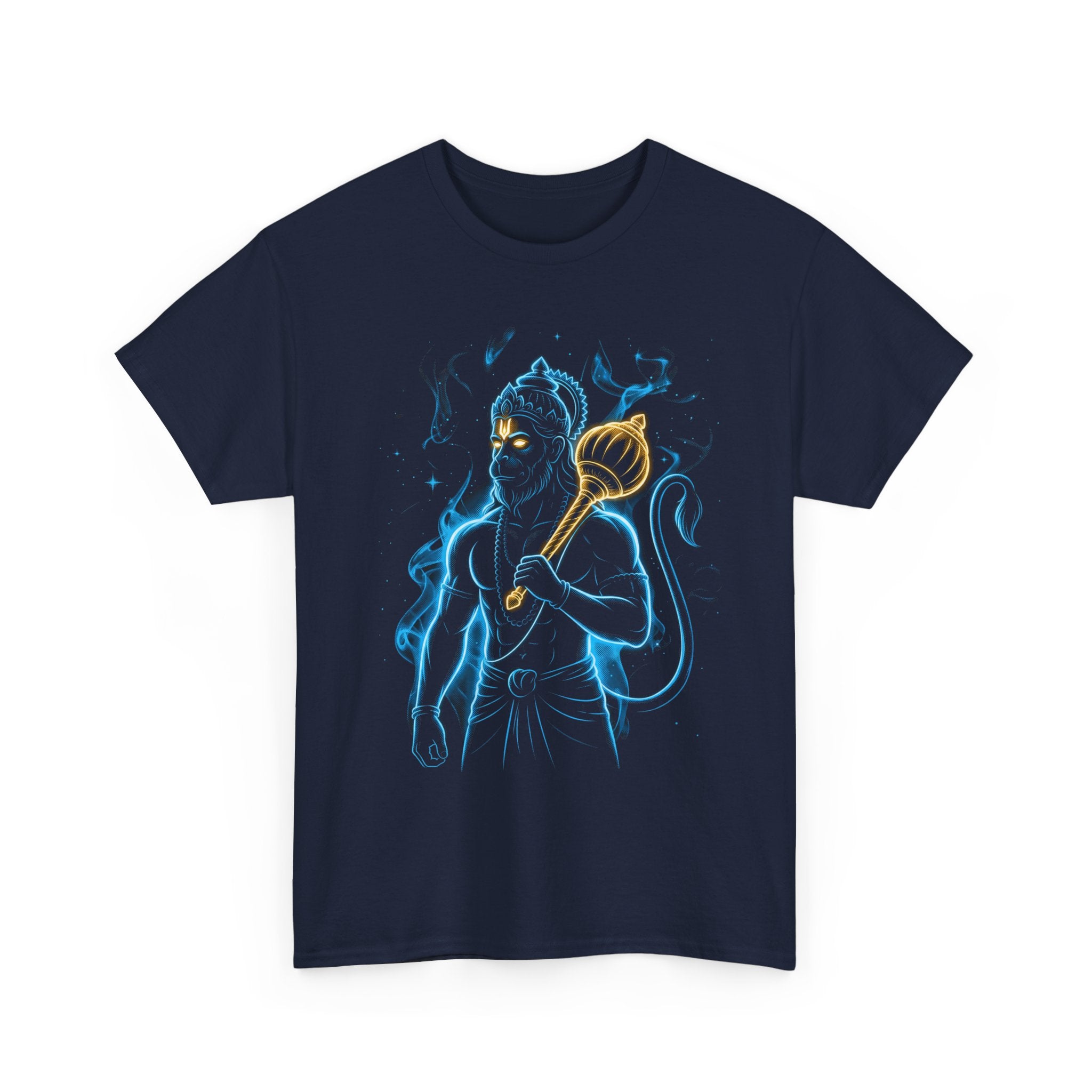 Hanuman Front Print T-Shirt | Jai Bajrang Bali Devotional Hanuman Tee