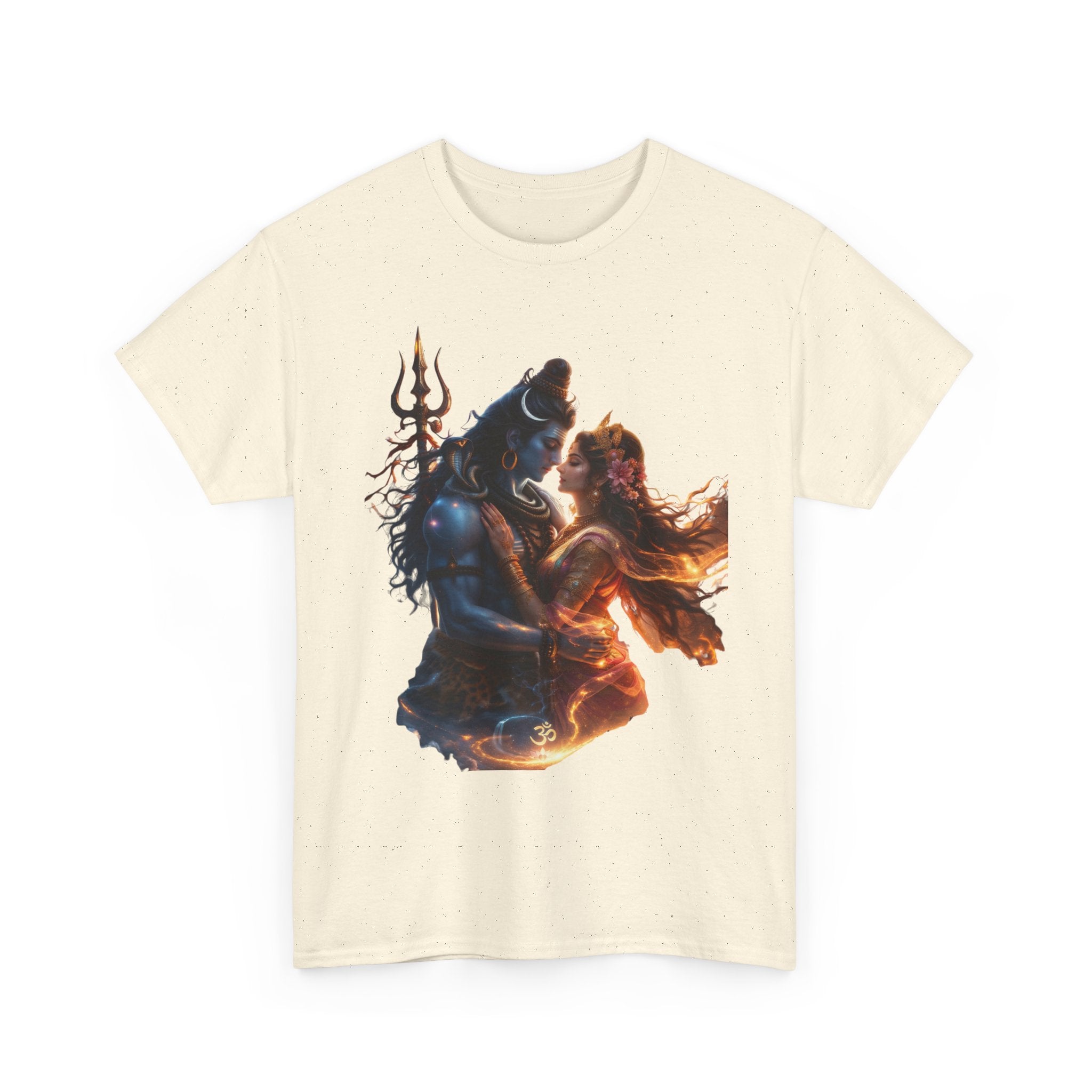 Shiv Parvati T-Shirt – Devotional Mahadev Tee (Front Print)