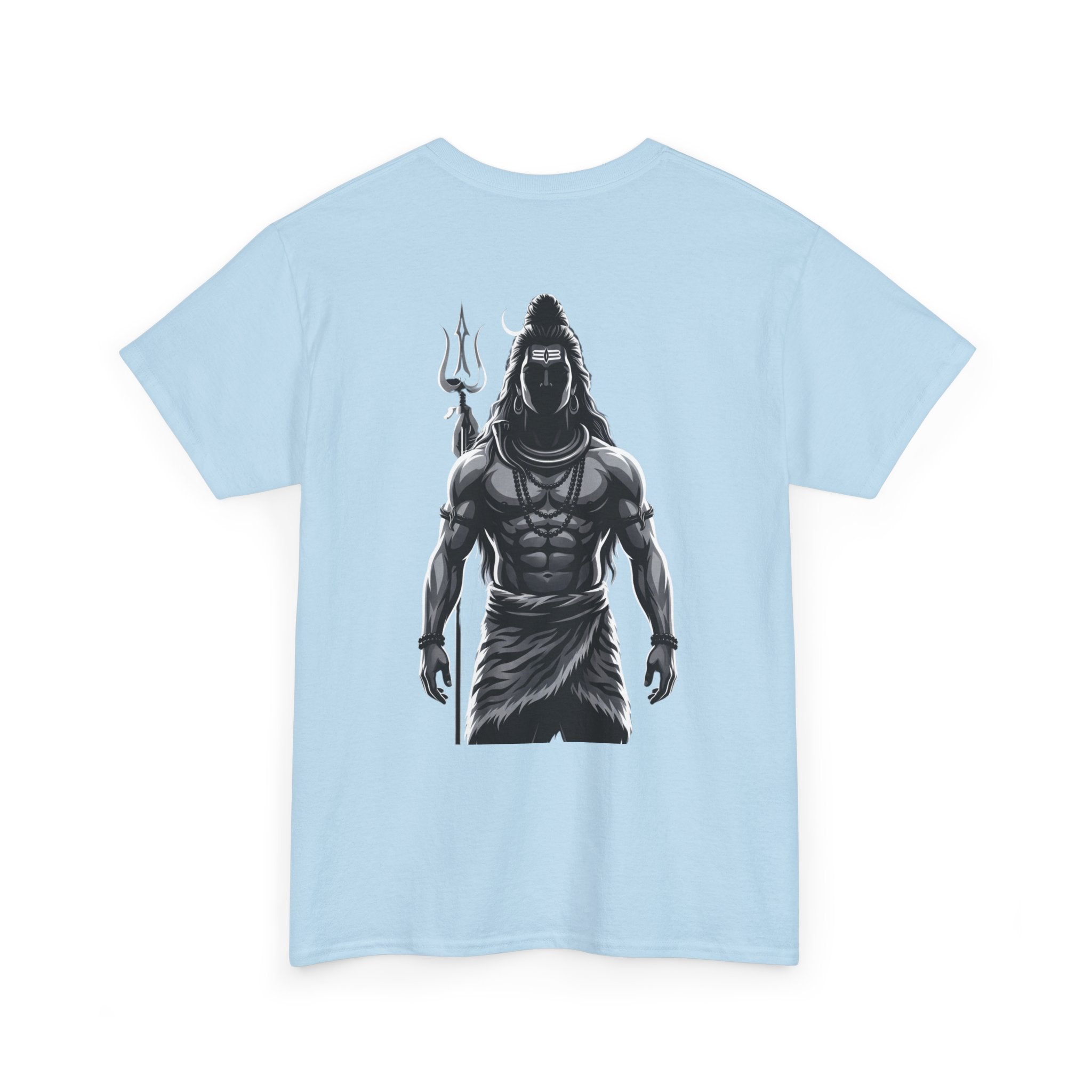 Bholenath Black Print T-Shirt | Om Namah Shivaya Mahadev Shiva Devotional Tee