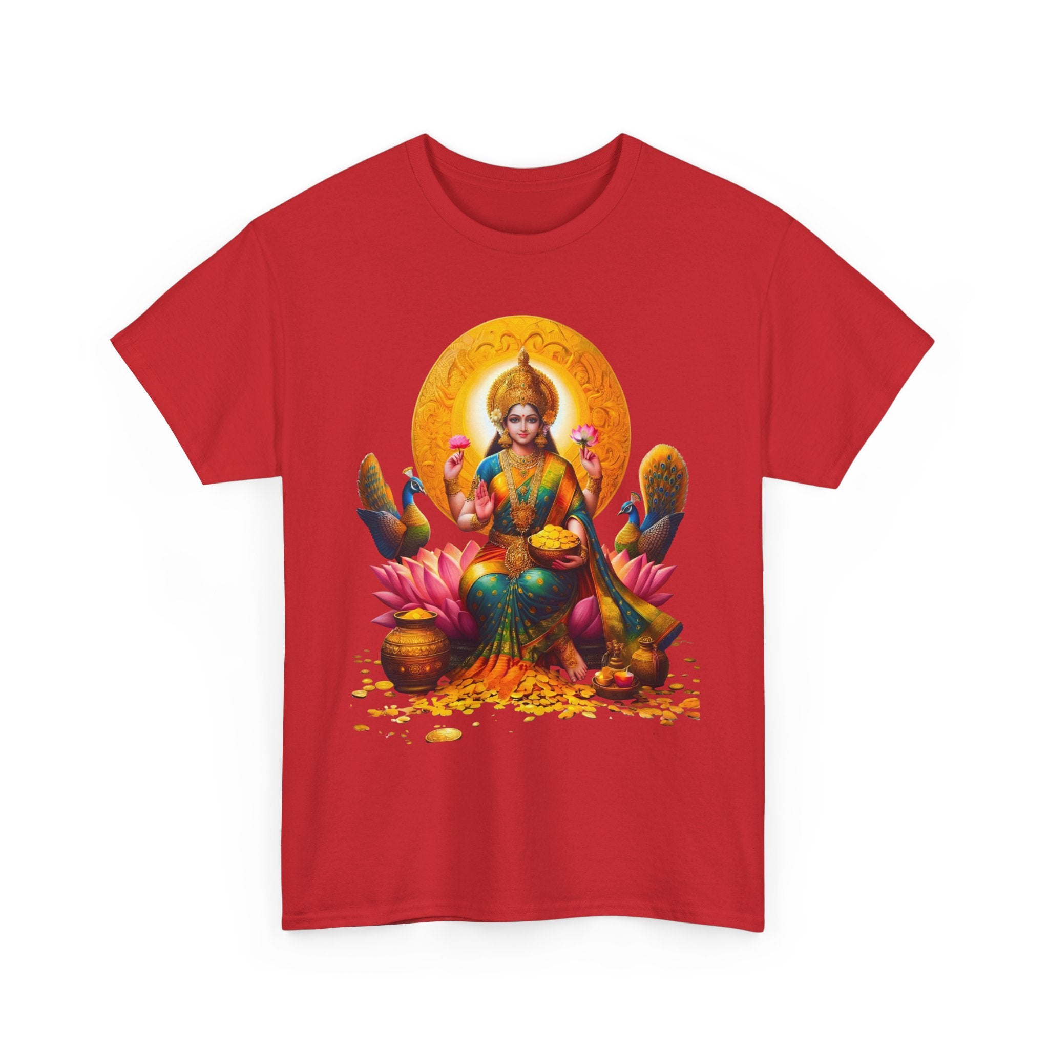 Laxmi Mata T-Shirt – Devotional Goddess Tee (Front Print)