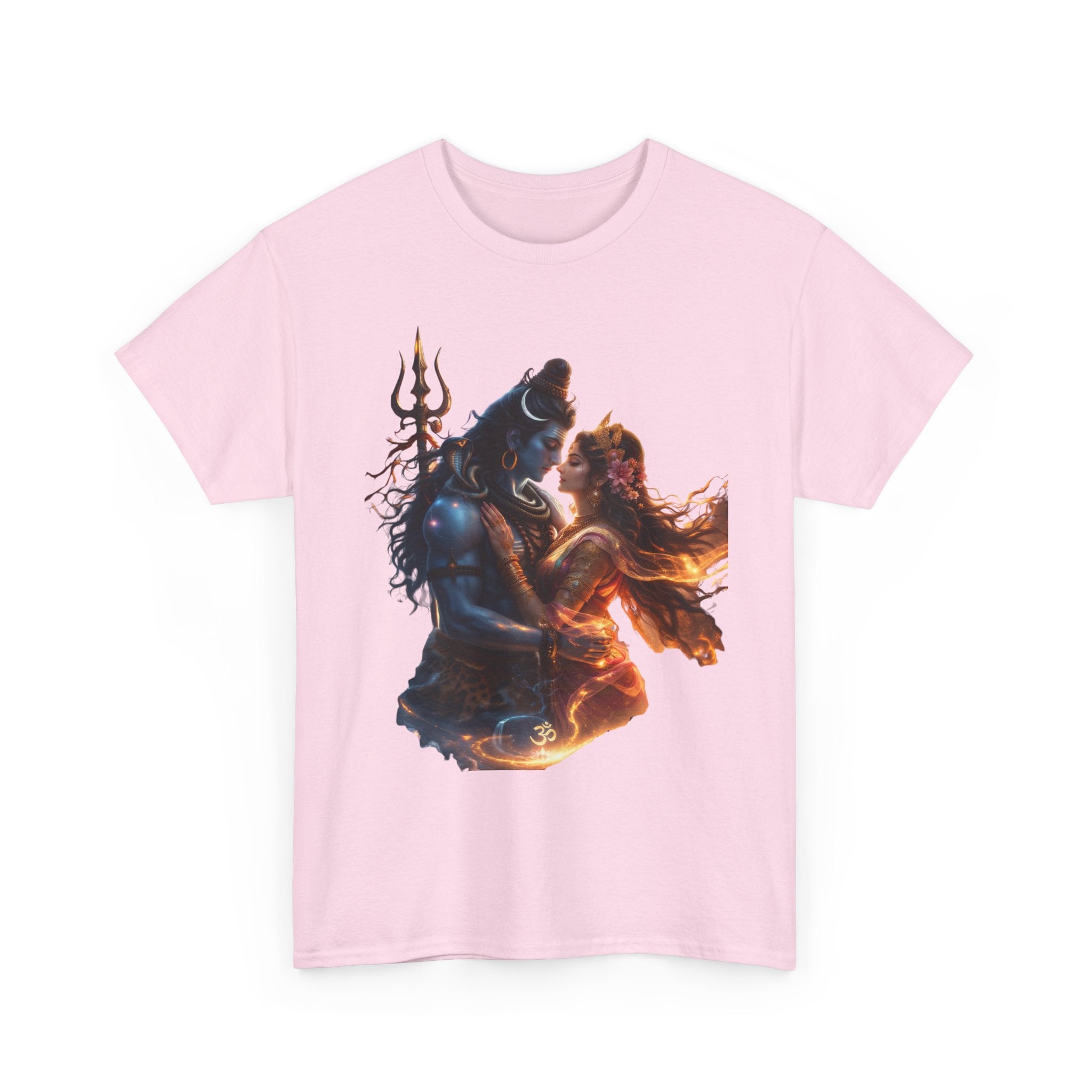 Shiv Parvati T-Shirt – Devotional Mahadev Tee (Front Print)