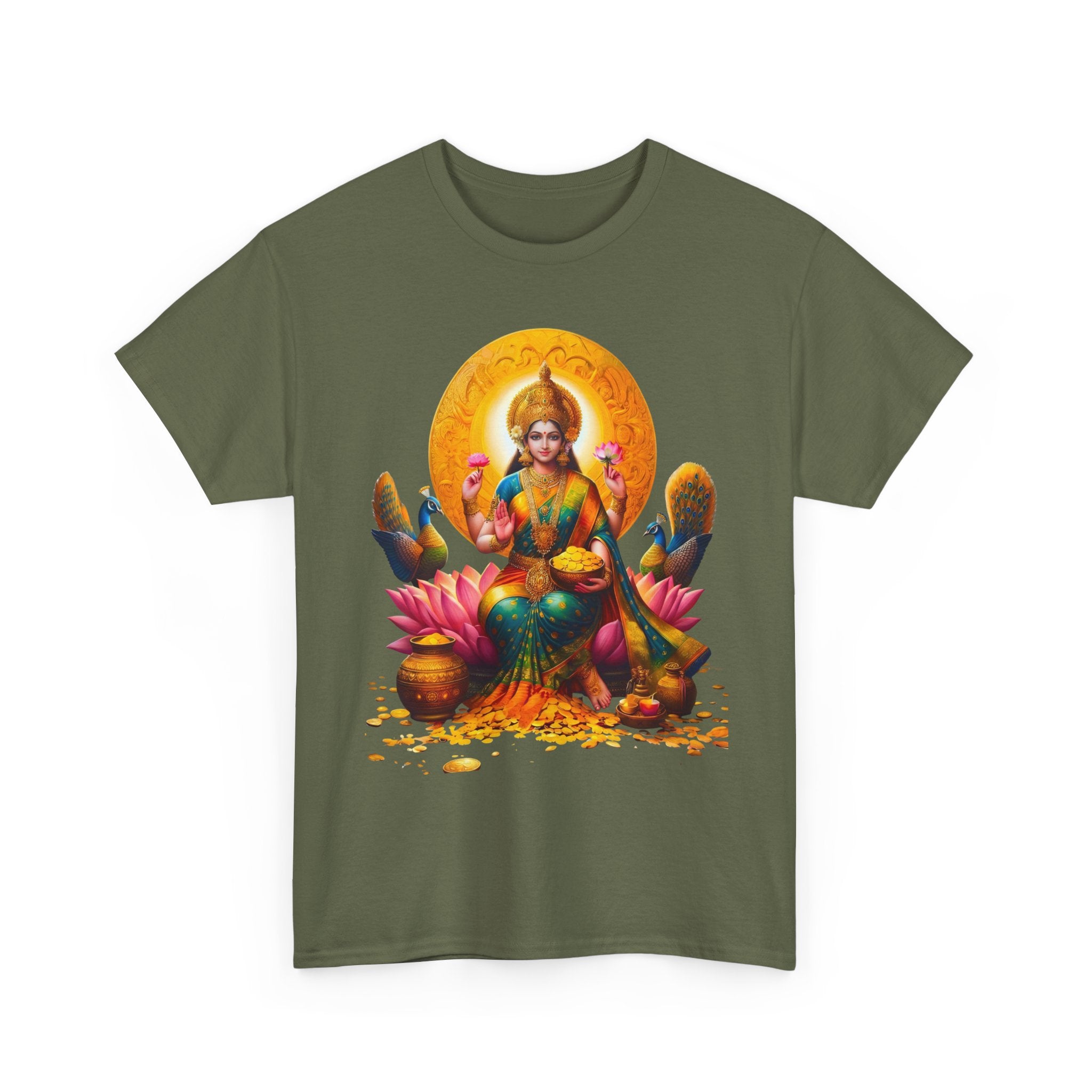 Laxmi Mata T-Shirt – Devotional Goddess Tee (Front Print)