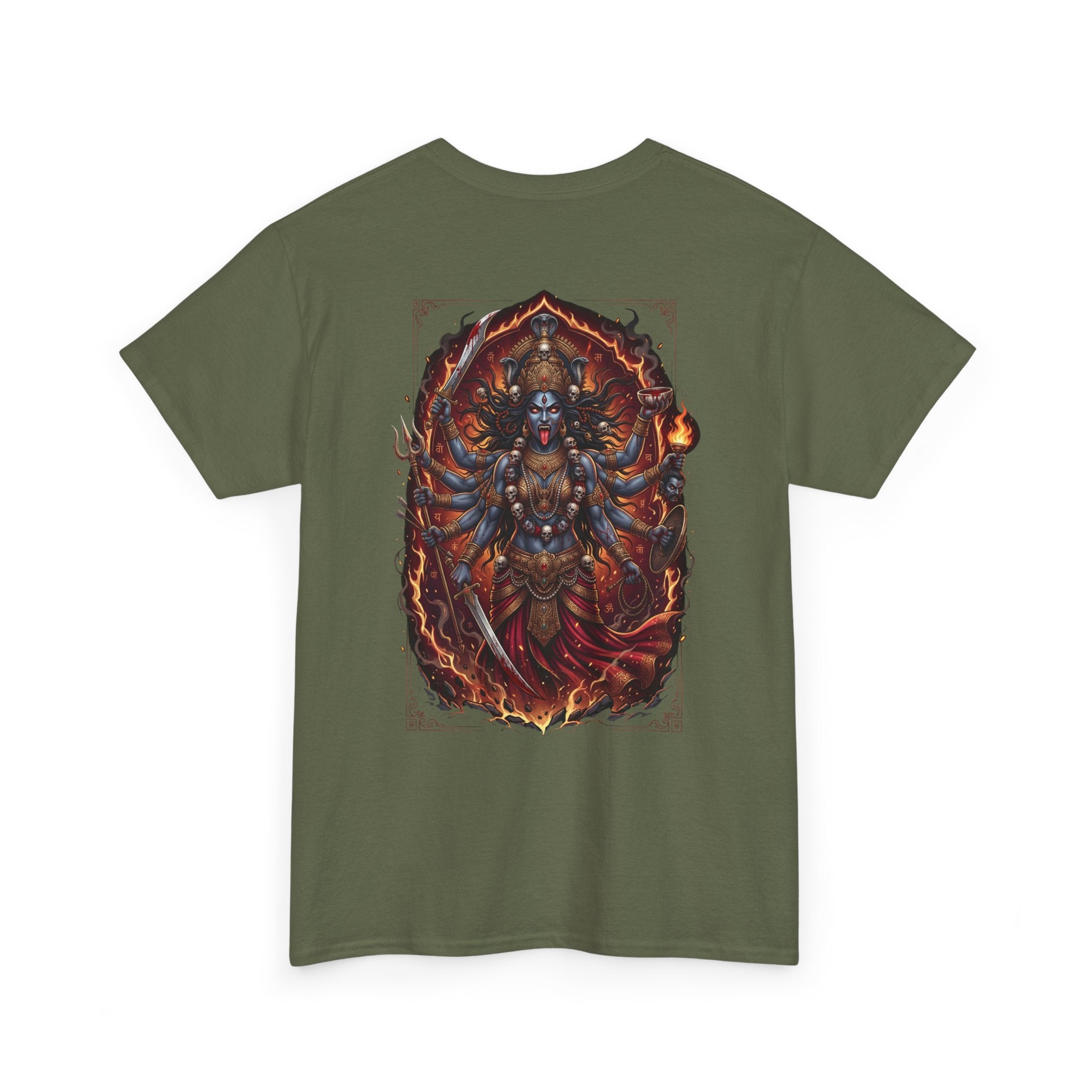 Kali Maa T-Shirt – Devotional Goddess Tee (Back Print)