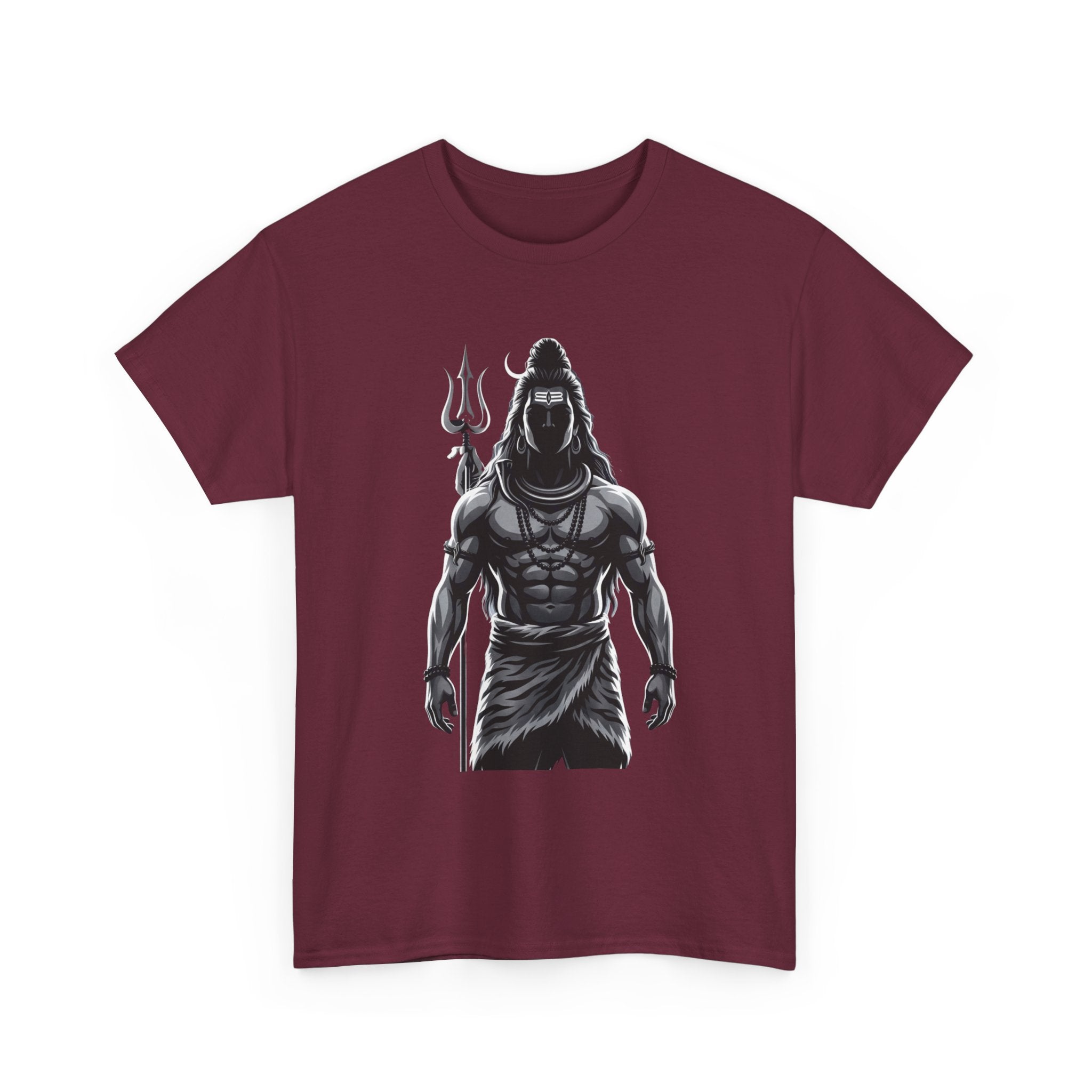 Bholenath Front Print T-Shirt | Om Namah Shivaya Mahadev Shiva Devotional Tee