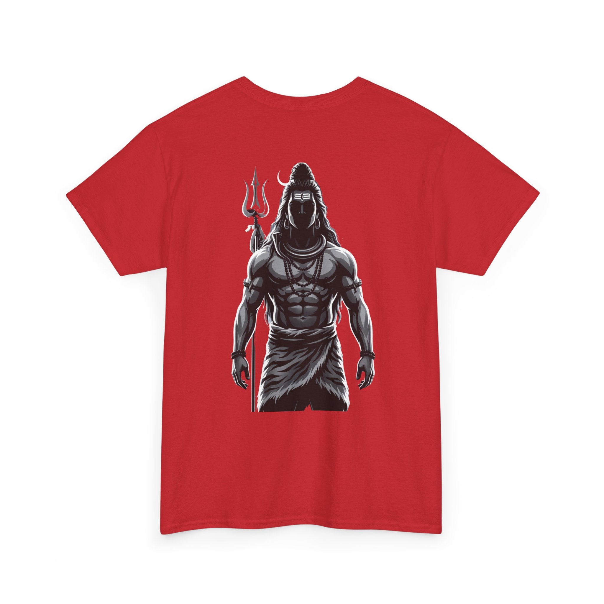 Bholenath Black Print T-Shirt | Om Namah Shivaya Mahadev Shiva Devotional Tee