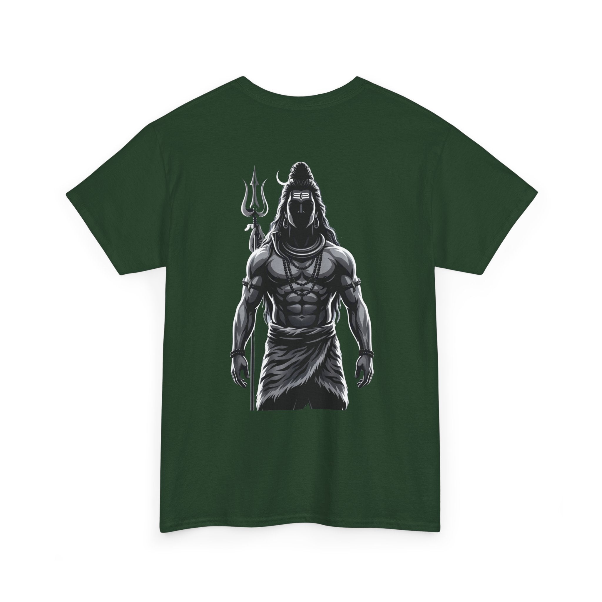 Bholenath Black Print T-Shirt | Om Namah Shivaya Mahadev Shiva Devotional Tee