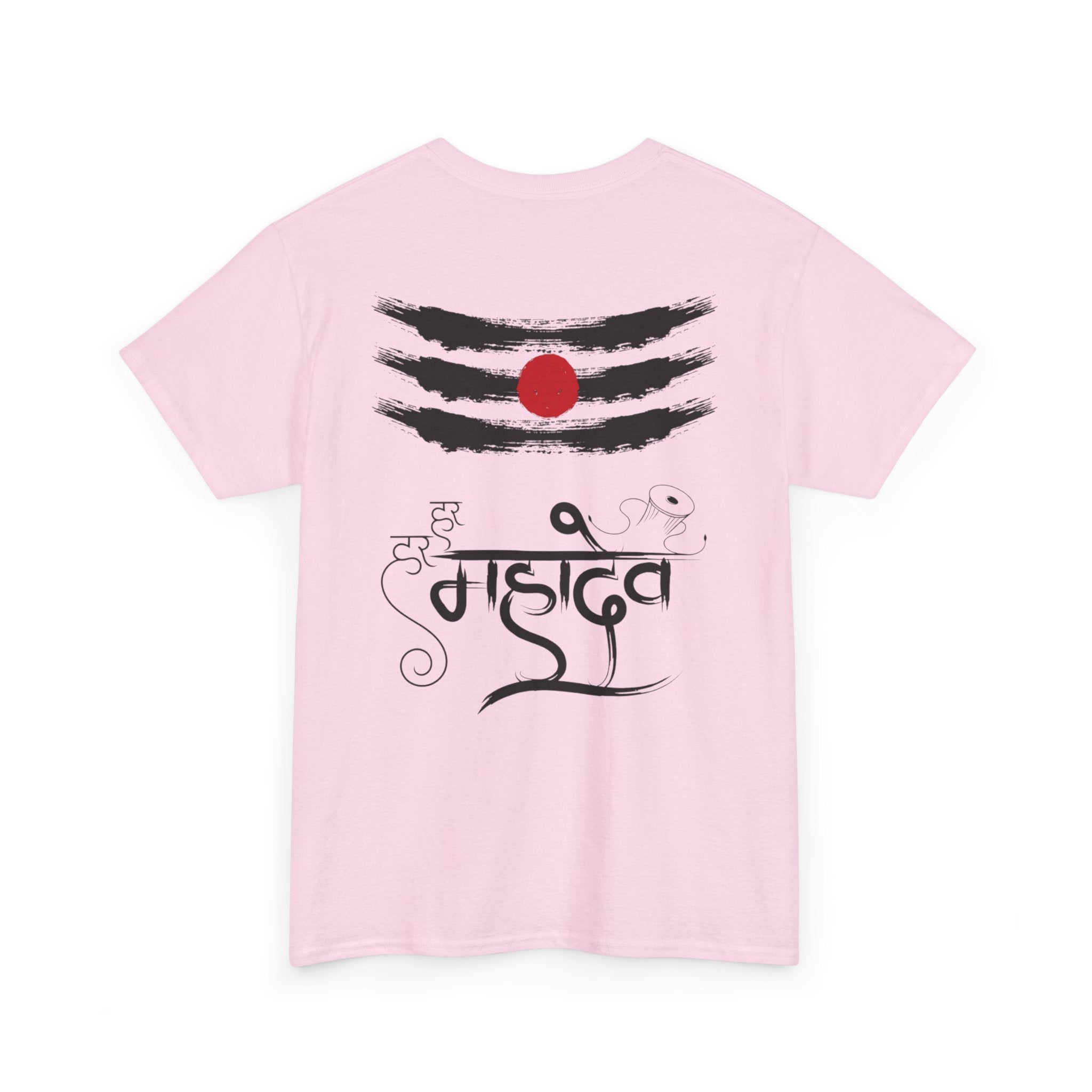Bholenath T-Shirt – Om Namah Shivaya Devotional Tee (Back Print)