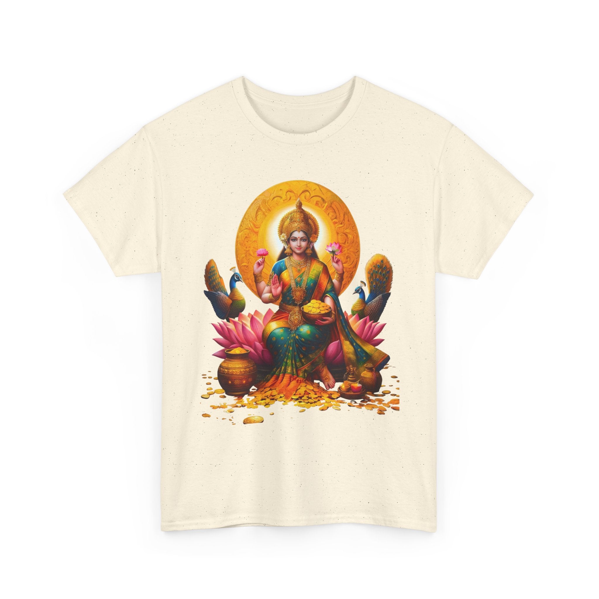 Laxmi Mata T-Shirt – Devotional Goddess Tee (Front Print)