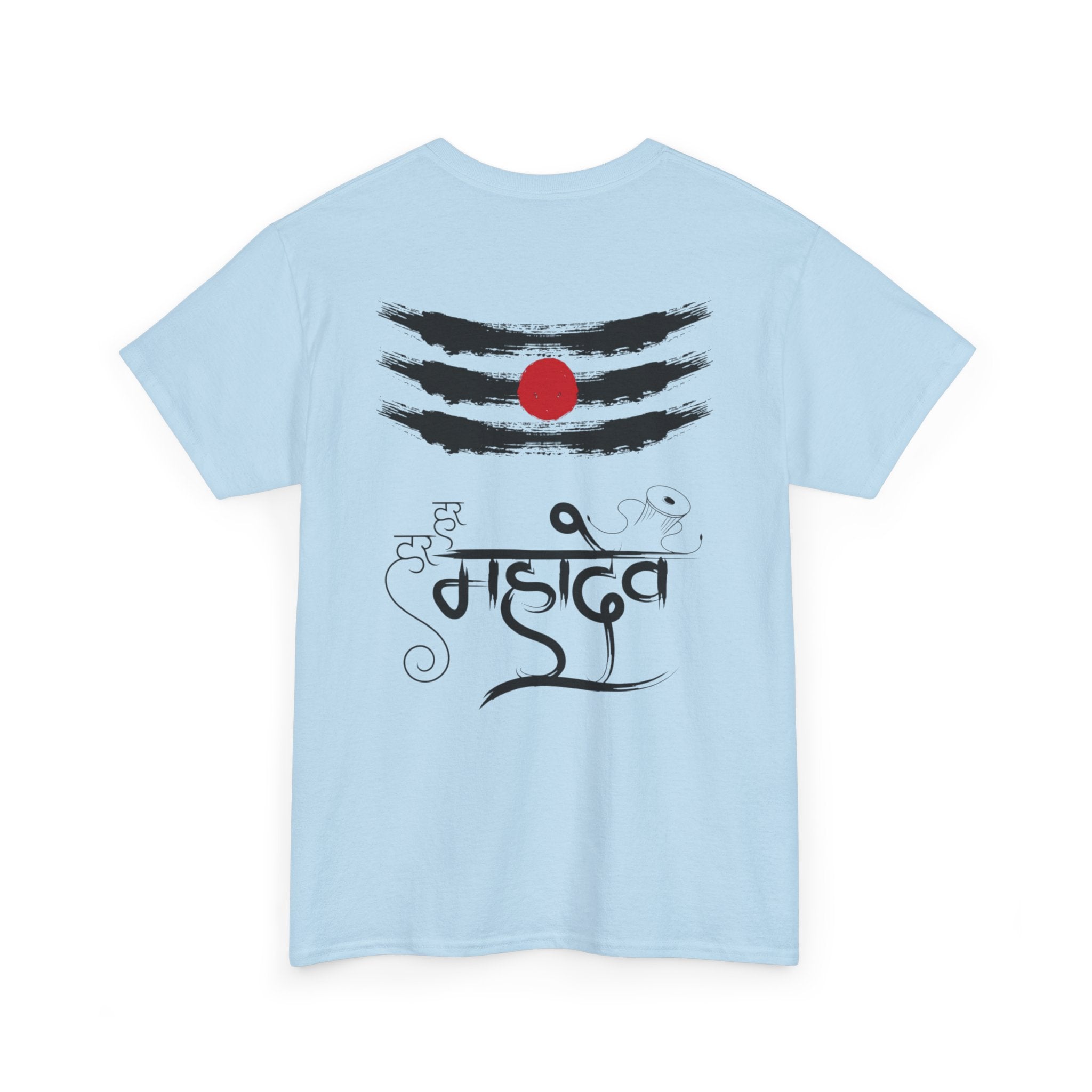 Bholenath T-Shirt – Om Namah Shivaya Devotional Tee (Back Print)