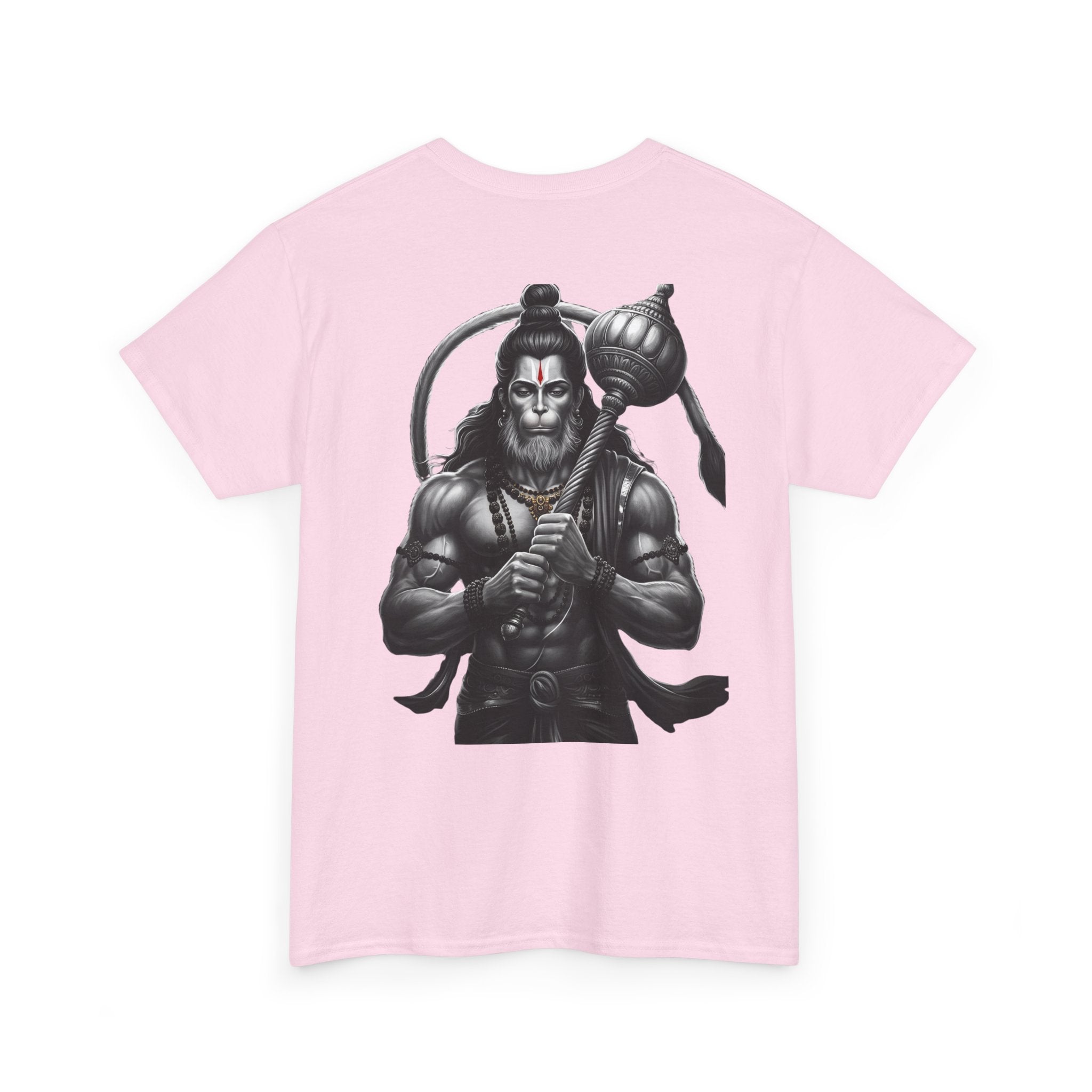 Bajrangi Bali Hanuman Black Print T-Shirt | Jai Shree Ram Devotional Tee