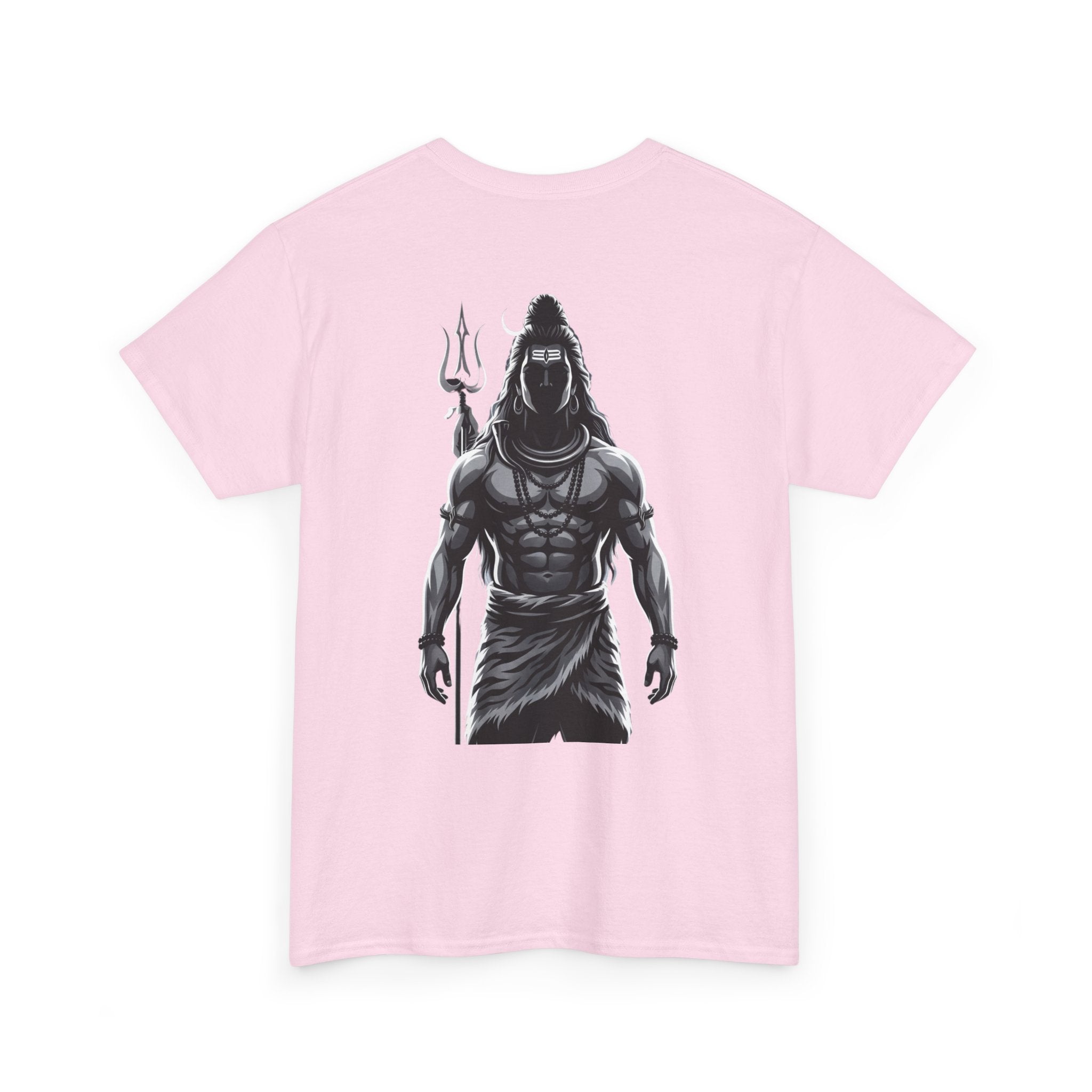 Bholenath Black Print T-Shirt | Om Namah Shivaya Mahadev Shiva Devotional Tee