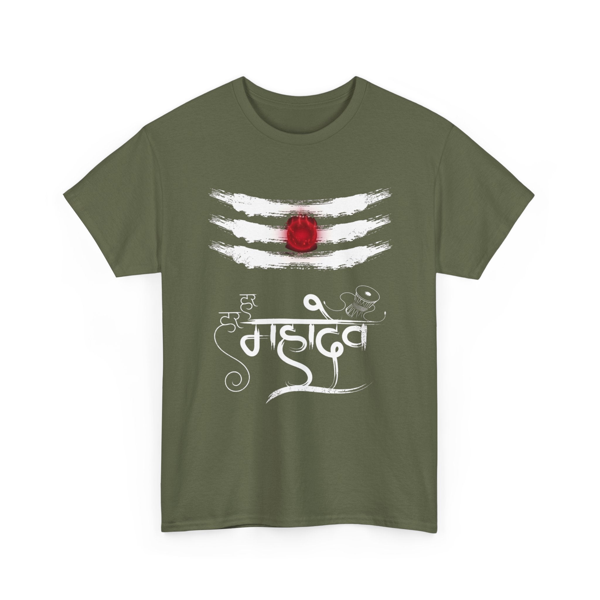 Bholenath T-Shirt – Om Namah Shivaya Devotional Tee (Front Print)