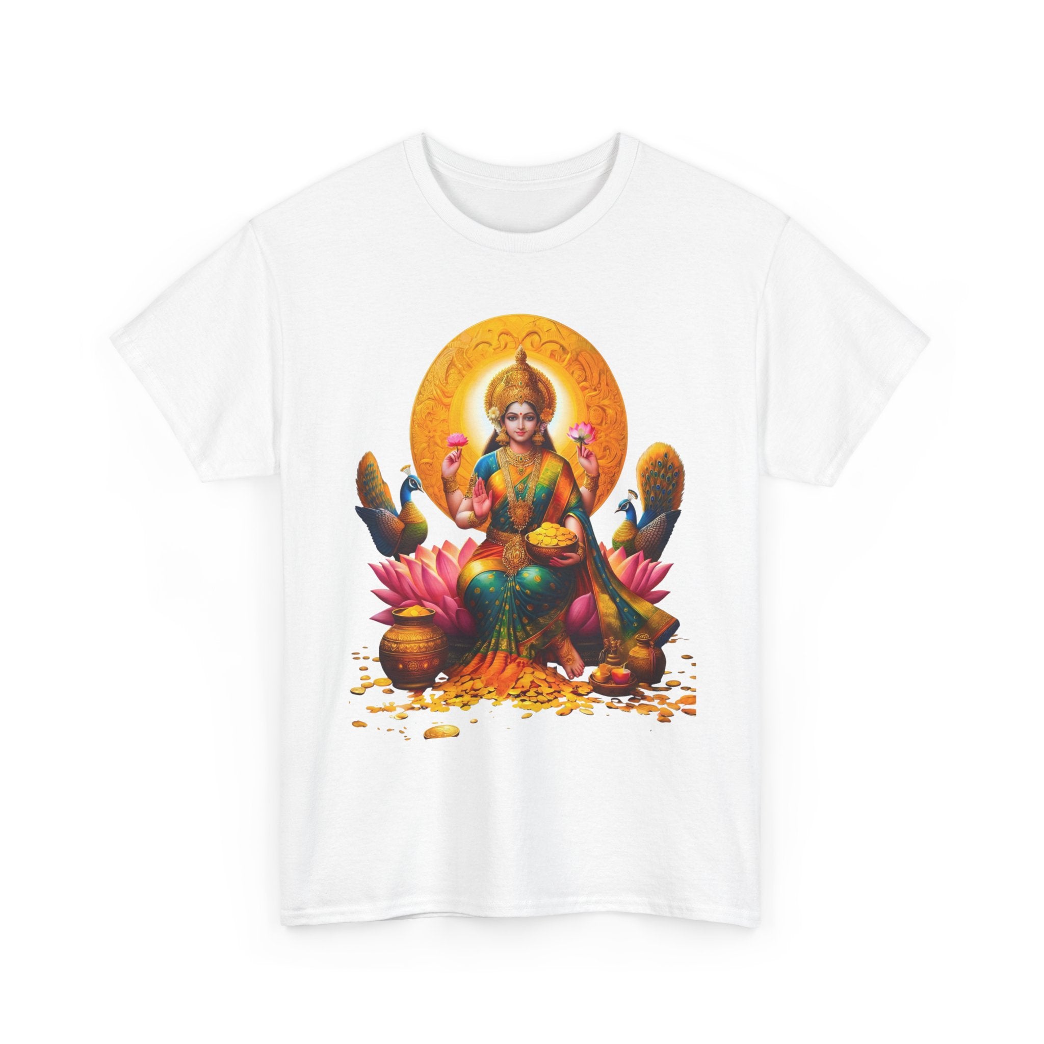 Laxmi Mata T-Shirt – Devotional Goddess Tee (Front Print)