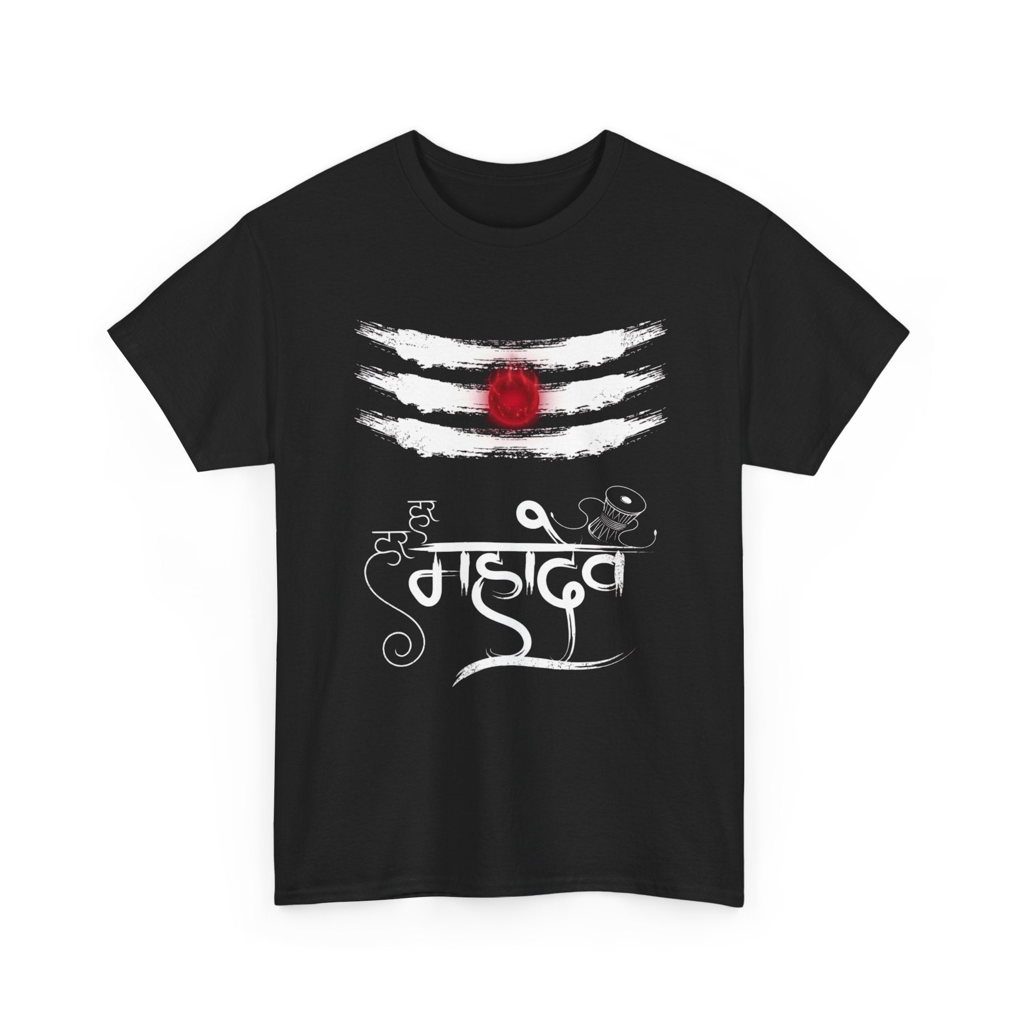 Bholenath T-Shirt – Om Namah Shivaya Devotional Tee (Front Print)