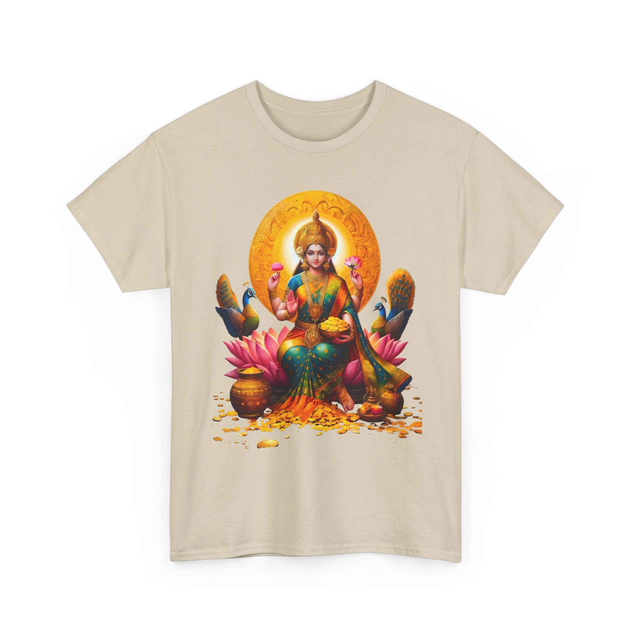 Laxmi Mata T-Shirt – Devotional Goddess Tee (Front Print)