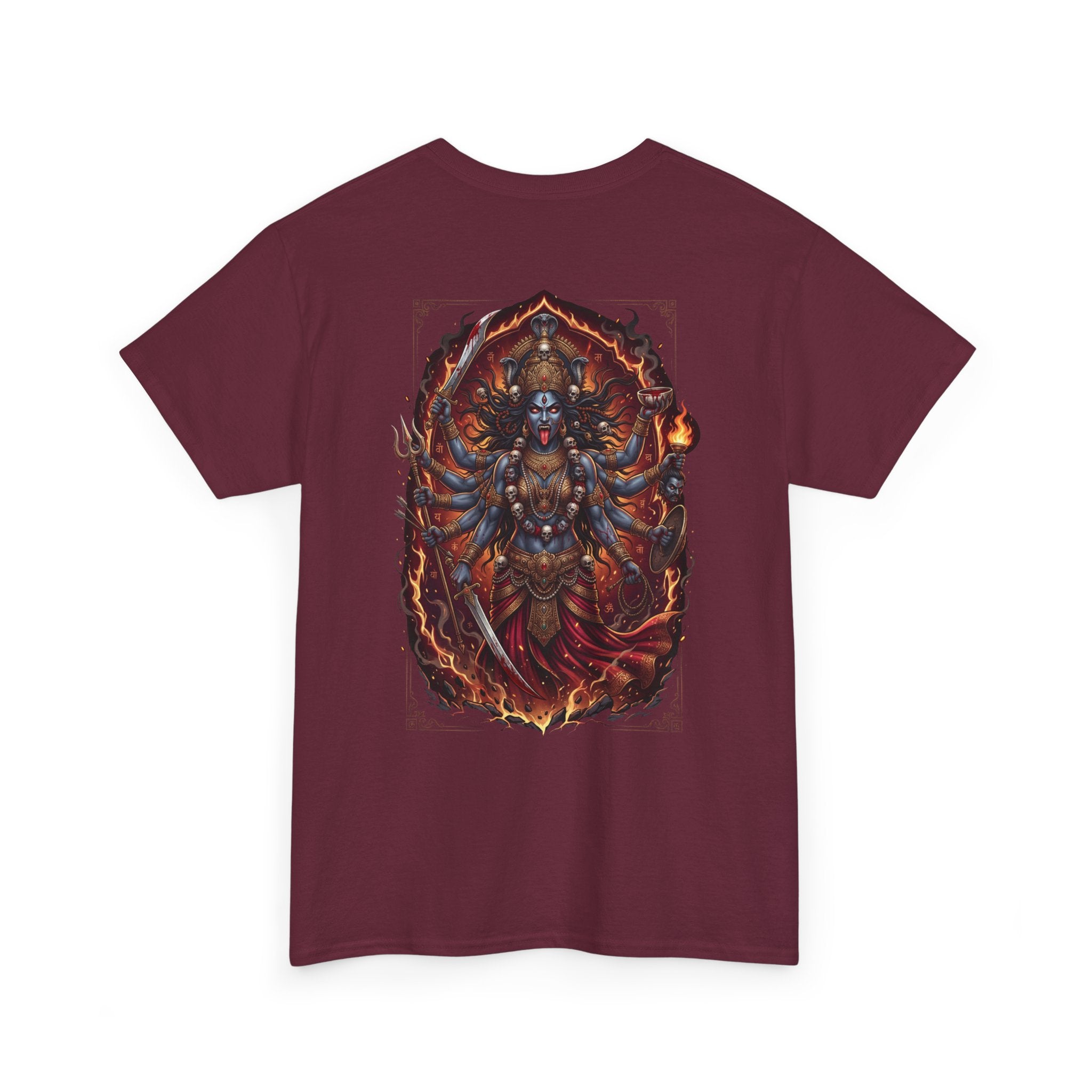 Kali Maa T-Shirt – Devotional Goddess Tee (Back Print)
