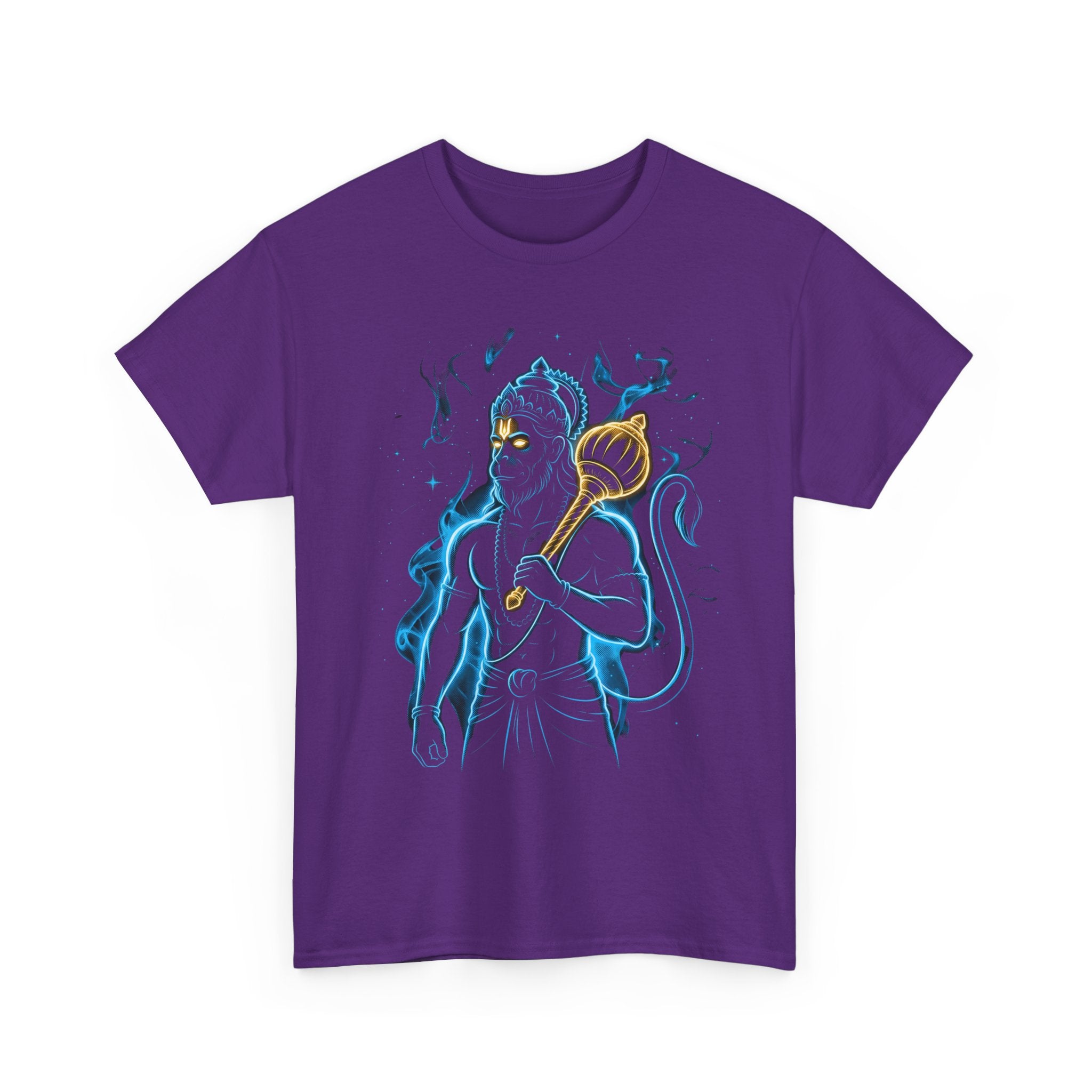 Hanuman Front Print T-Shirt | Jai Bajrang Bali Devotional Hanuman Tee