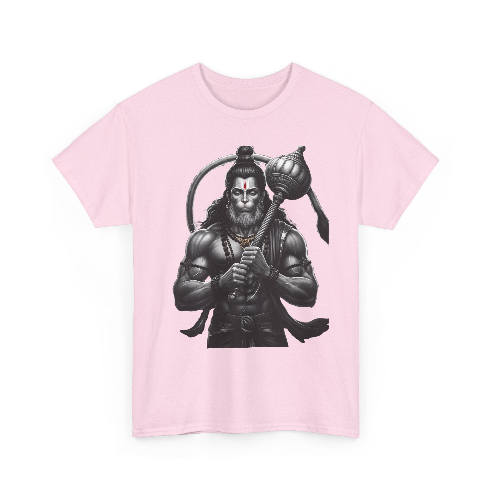 Bajrangi Bali Hanuman Front Print T-Shirt | Jai Shree Ram Devotional Tee
