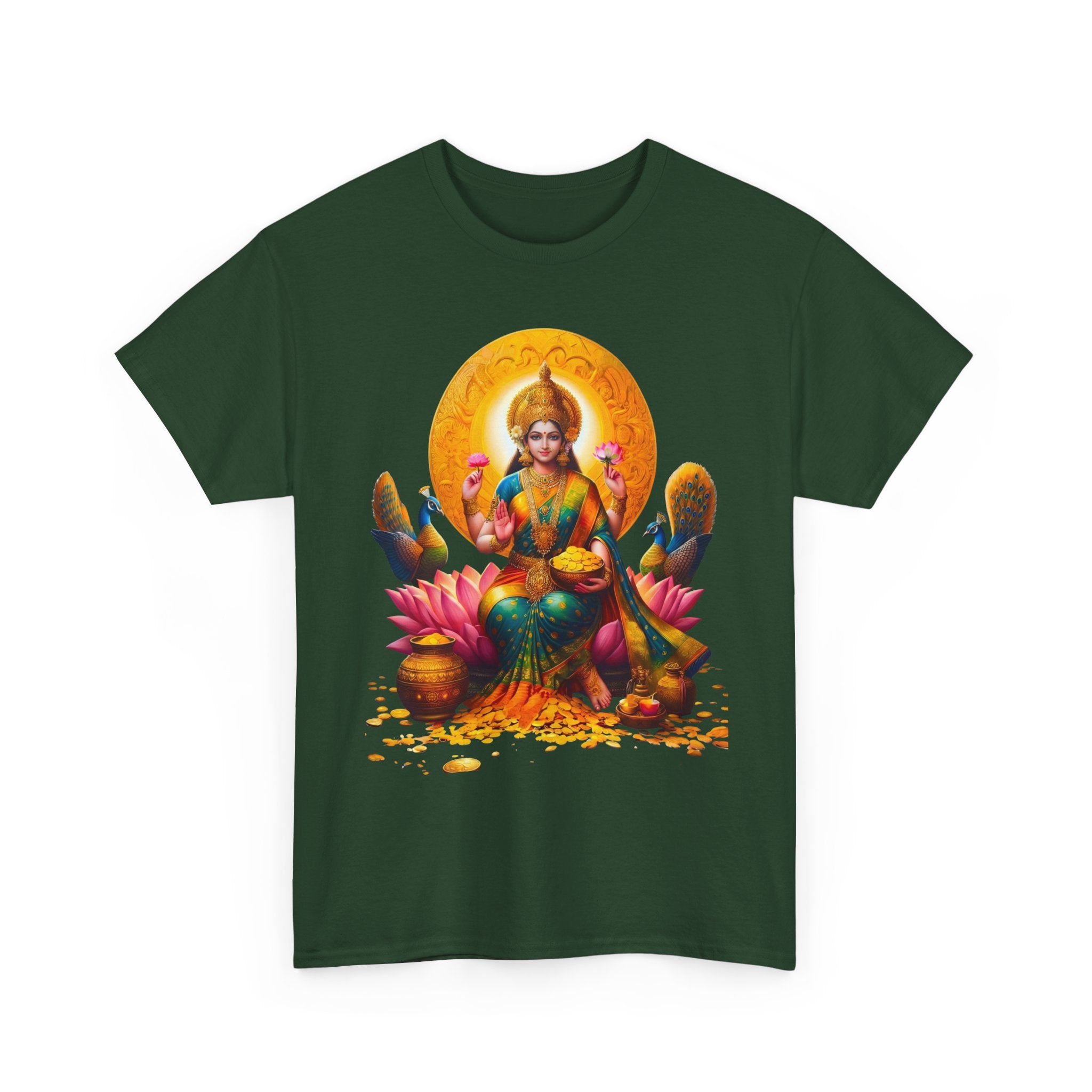 Laxmi Mata T-Shirt – Devotional Goddess Tee (Front Print)