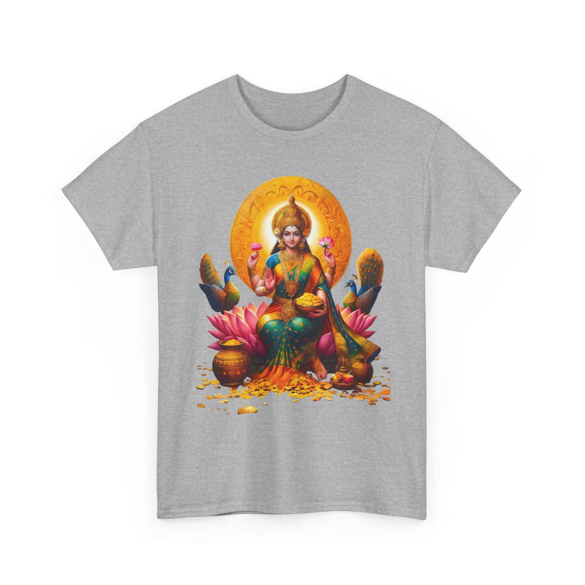 Laxmi Mata T-Shirt – Devotional Goddess Tee (Front Print)