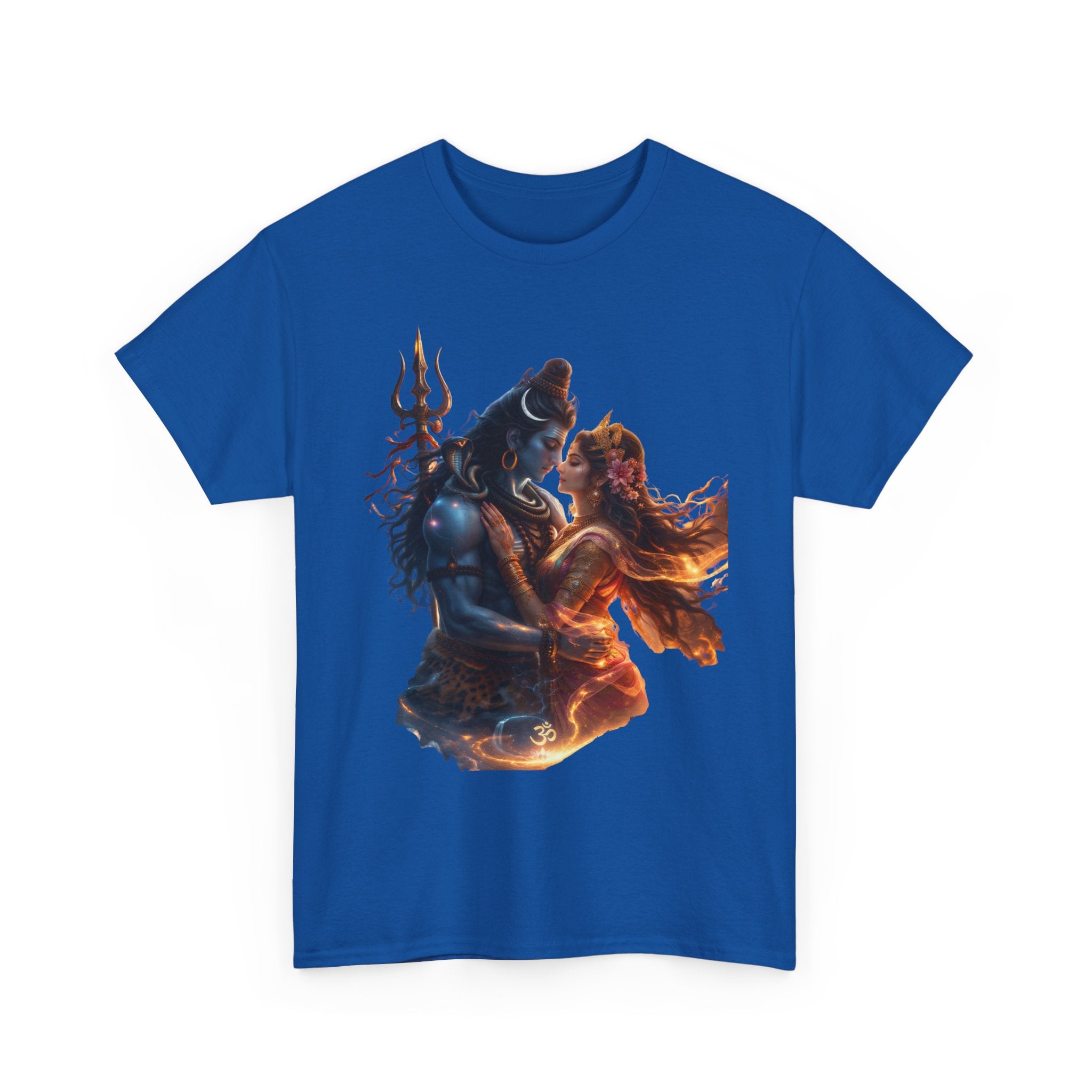 Shiv Parvati T-Shirt – Devotional Mahadev Tee (Front Print)