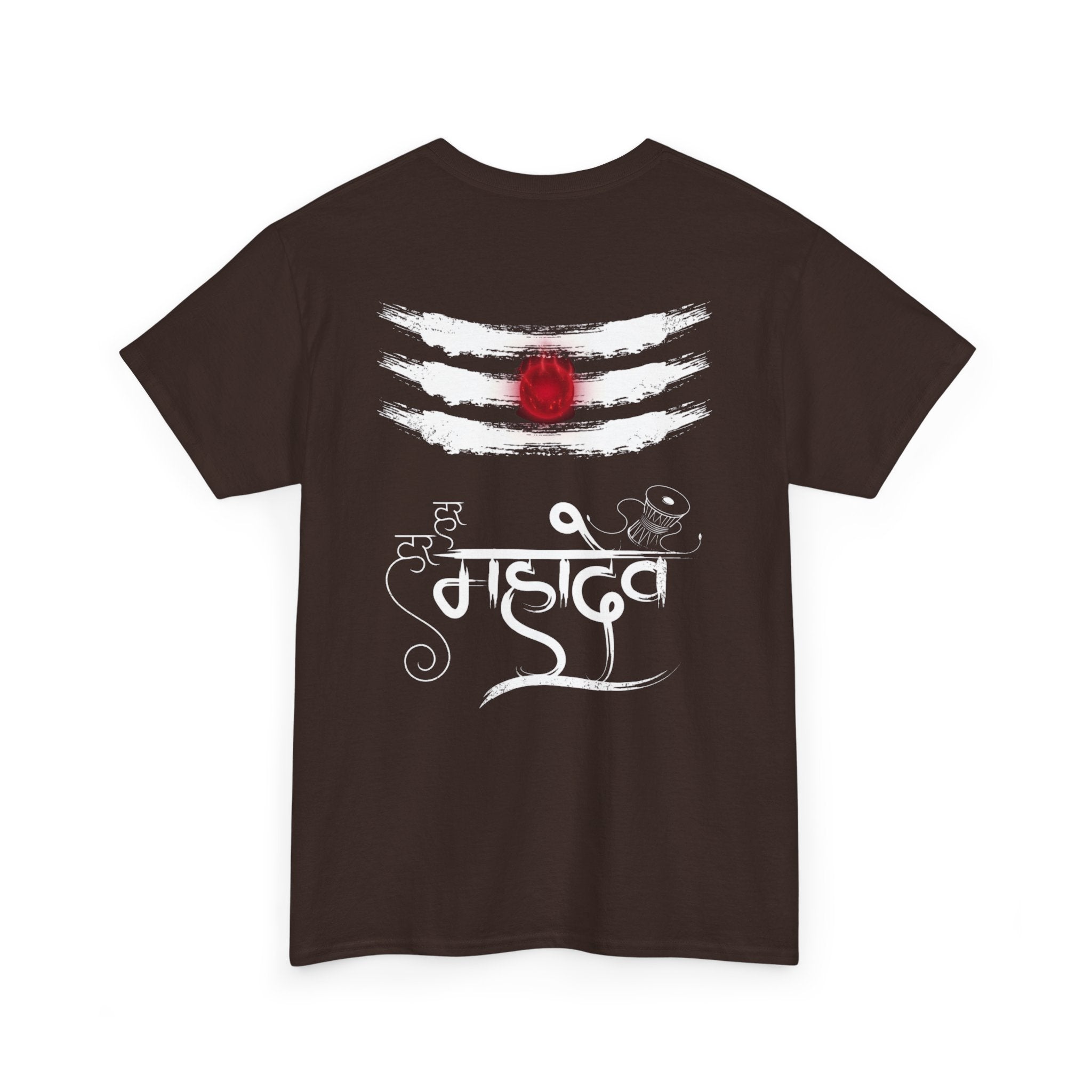Bholenath T-Shirt – Om Namah Shivaya Devotional Tee (Back Print)