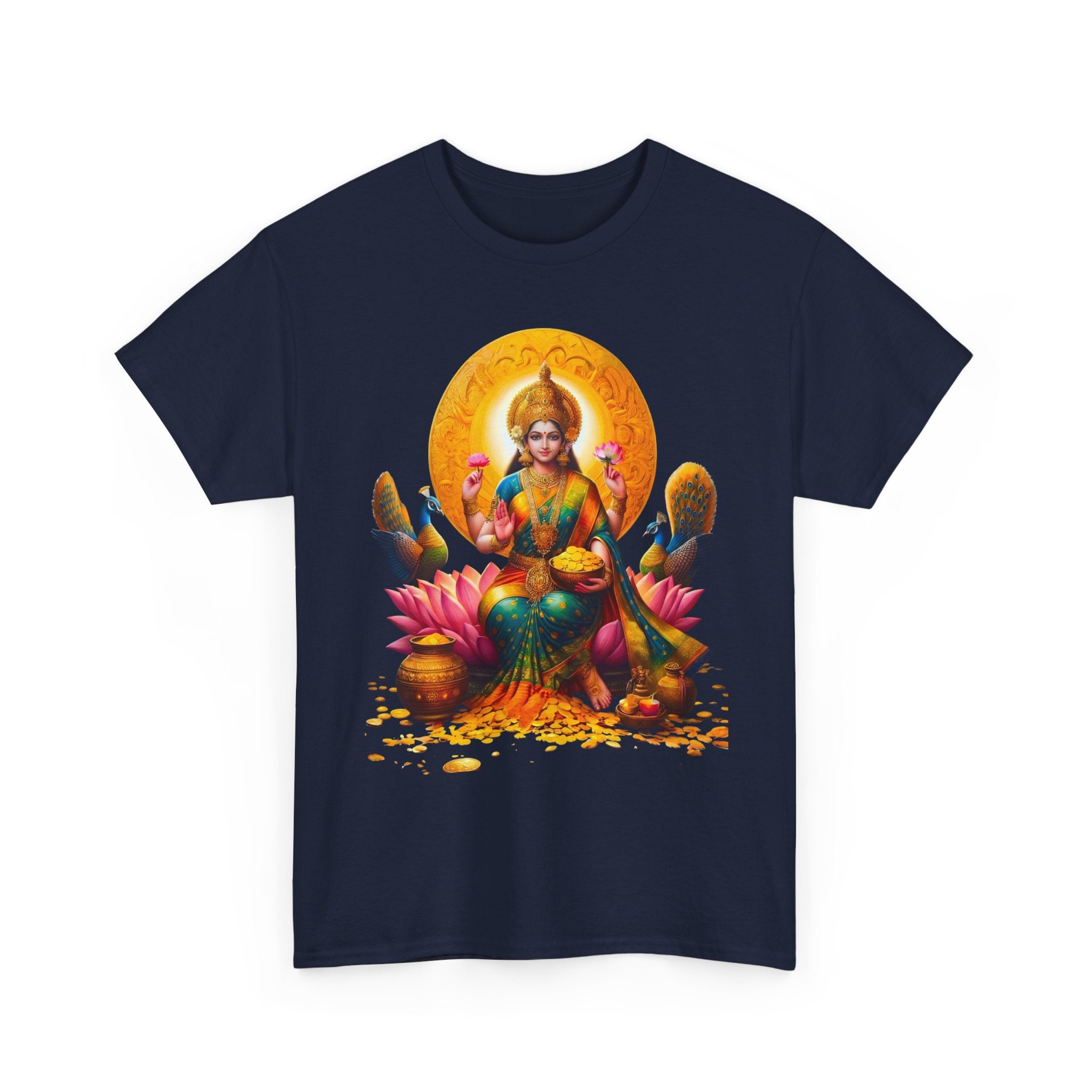 Laxmi Mata T-Shirt – Devotional Goddess Tee (Front Print)