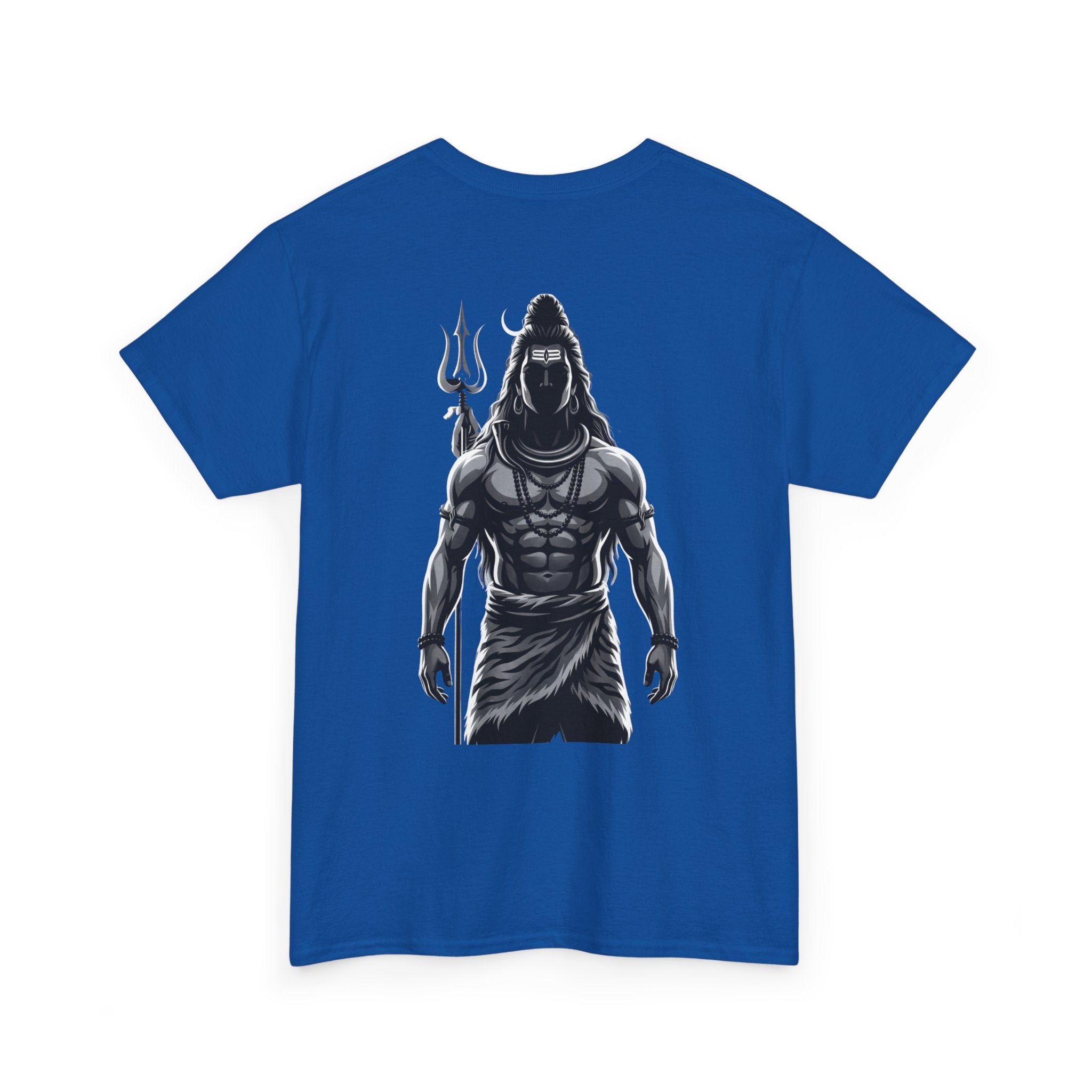 Bholenath Black Print T-Shirt | Om Namah Shivaya Mahadev Shiva Devotional Tee